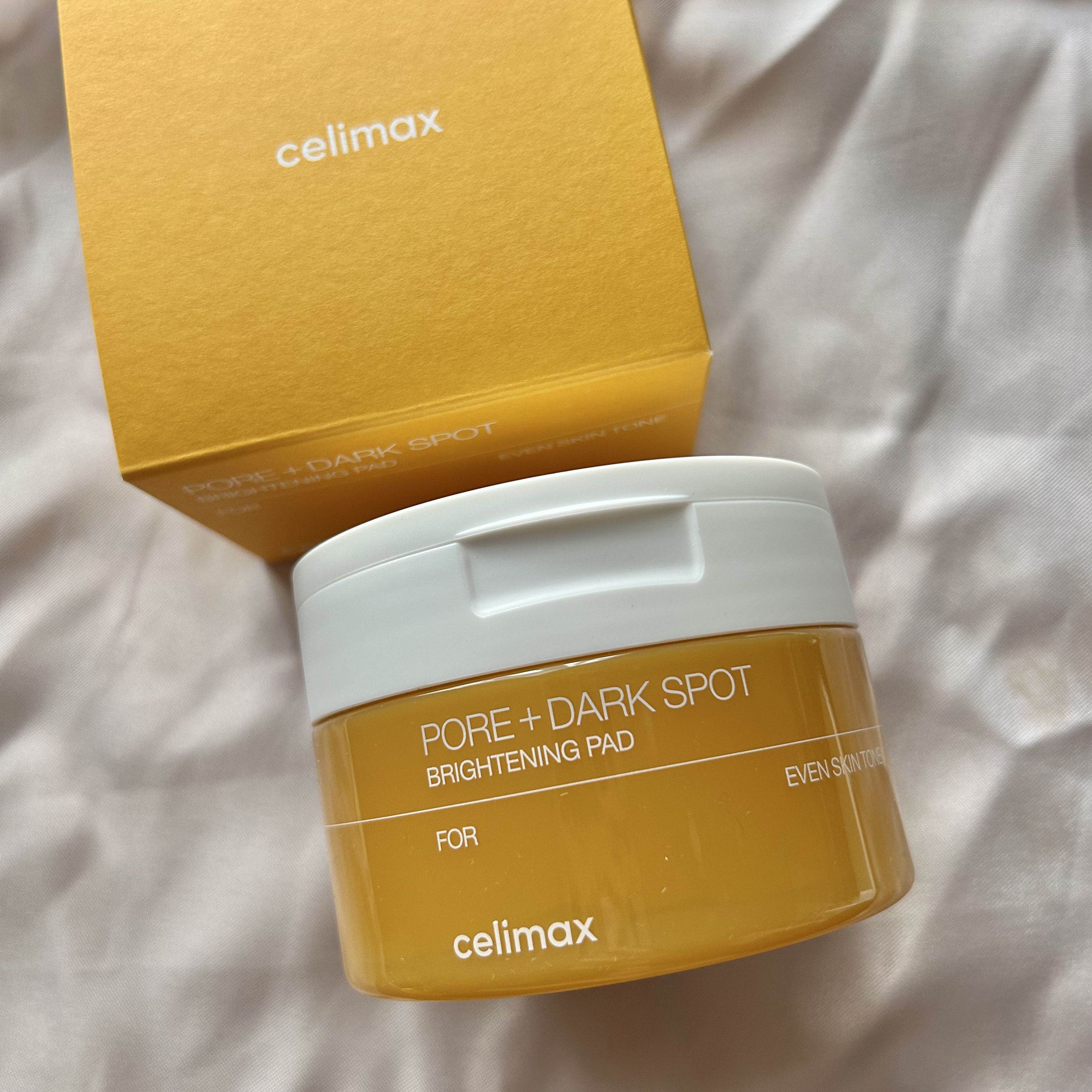 ポアブライトニング シミケア パッド/celimax/トナーパッドを使ったクチコミ（2枚目）