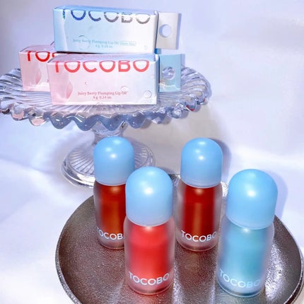 ジューシーベリープランピングリップオイル/TOCOBO/リップグロスを使ったクチコミ(1枚目)