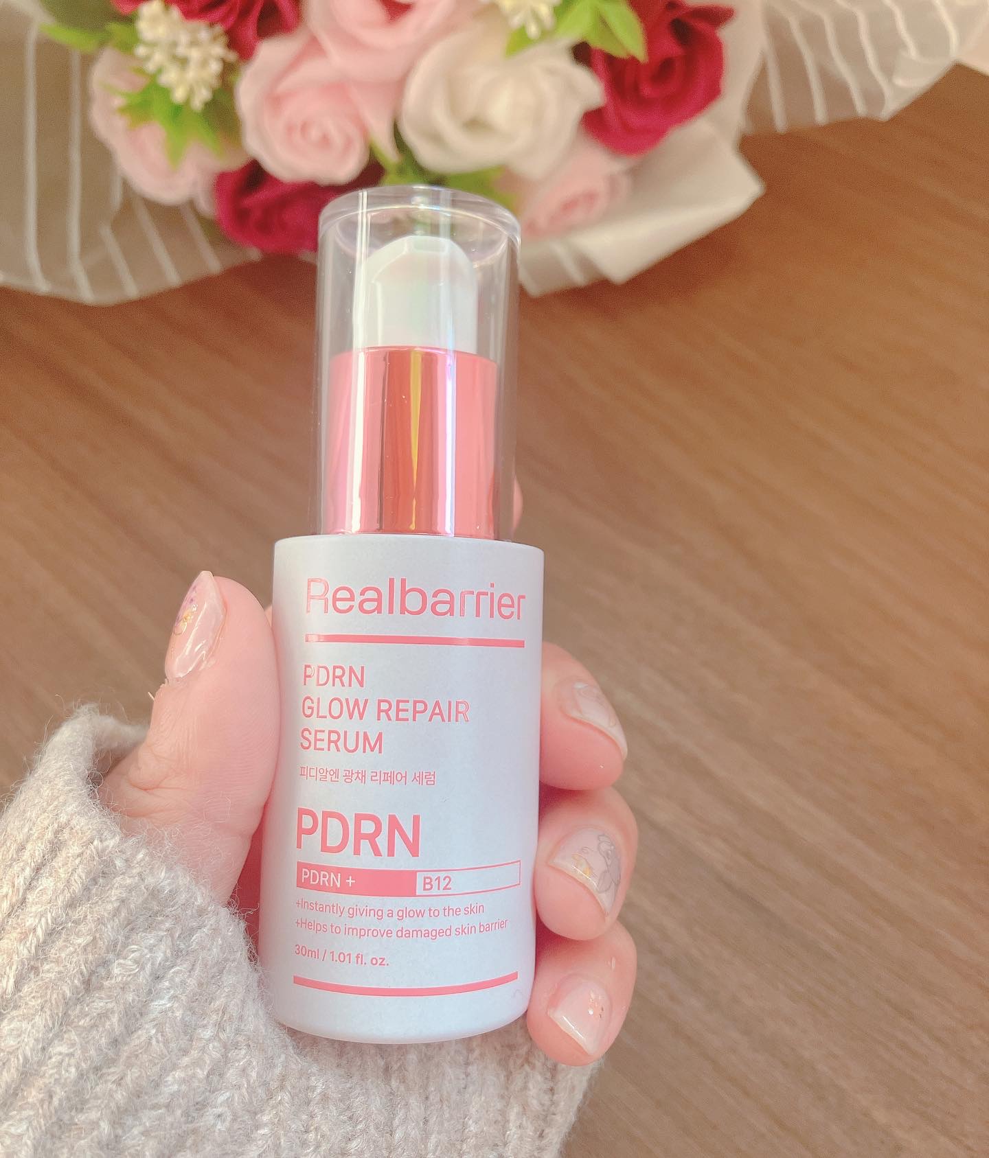 PDRNグロウリペアセラム/Real Barrier/美容液を使ったクチコミ（2枚目）