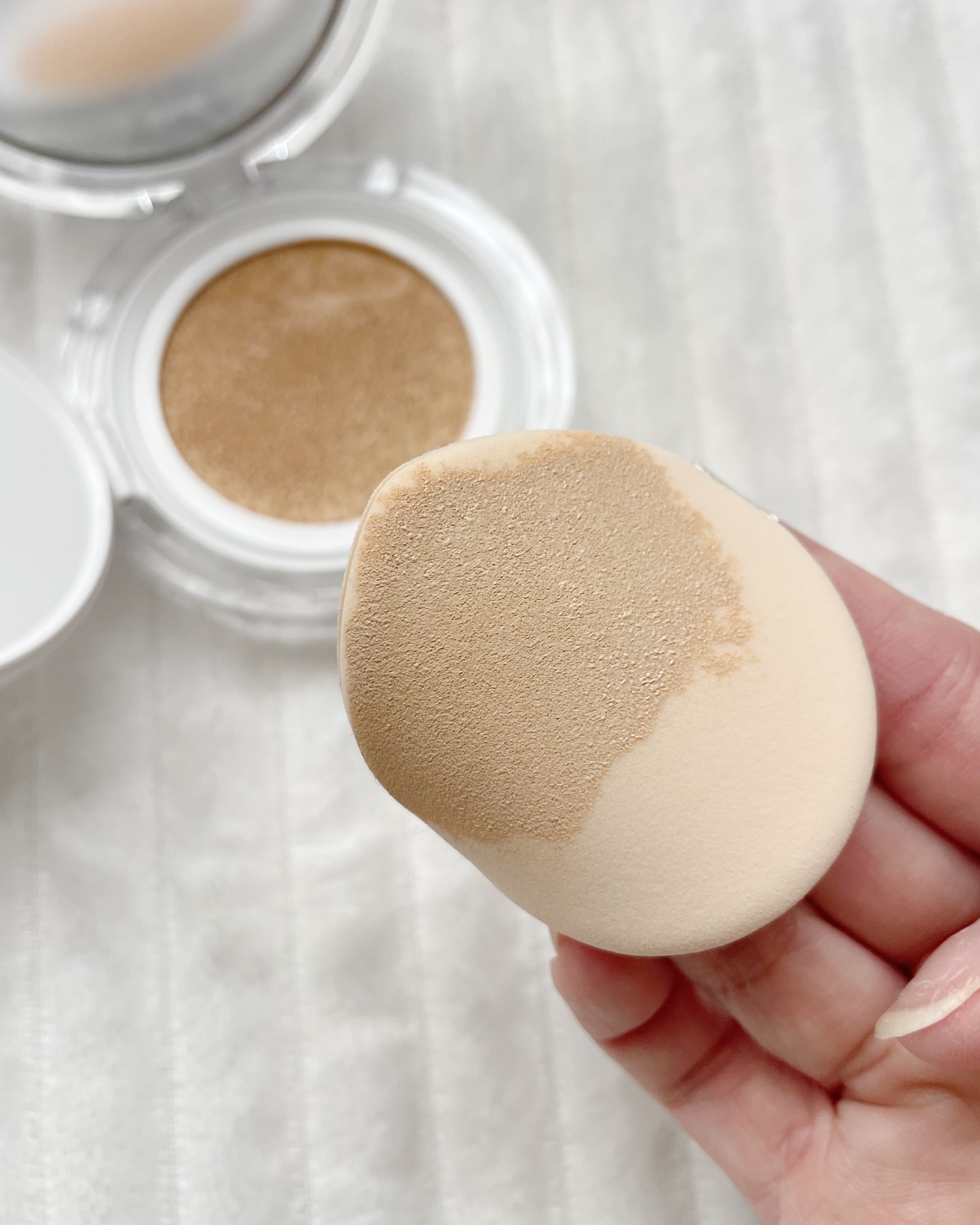 ハートリーフシーンカバークッション/23years old/クッションファンデーションを使ったクチコミ（3枚目）