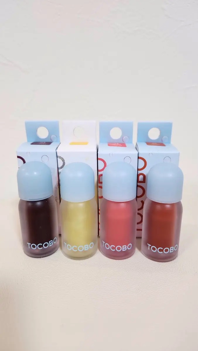 ジューシーベリープランピングリップオイル/TOCOBO/リップグロスを使ったクチコミ（2枚目）