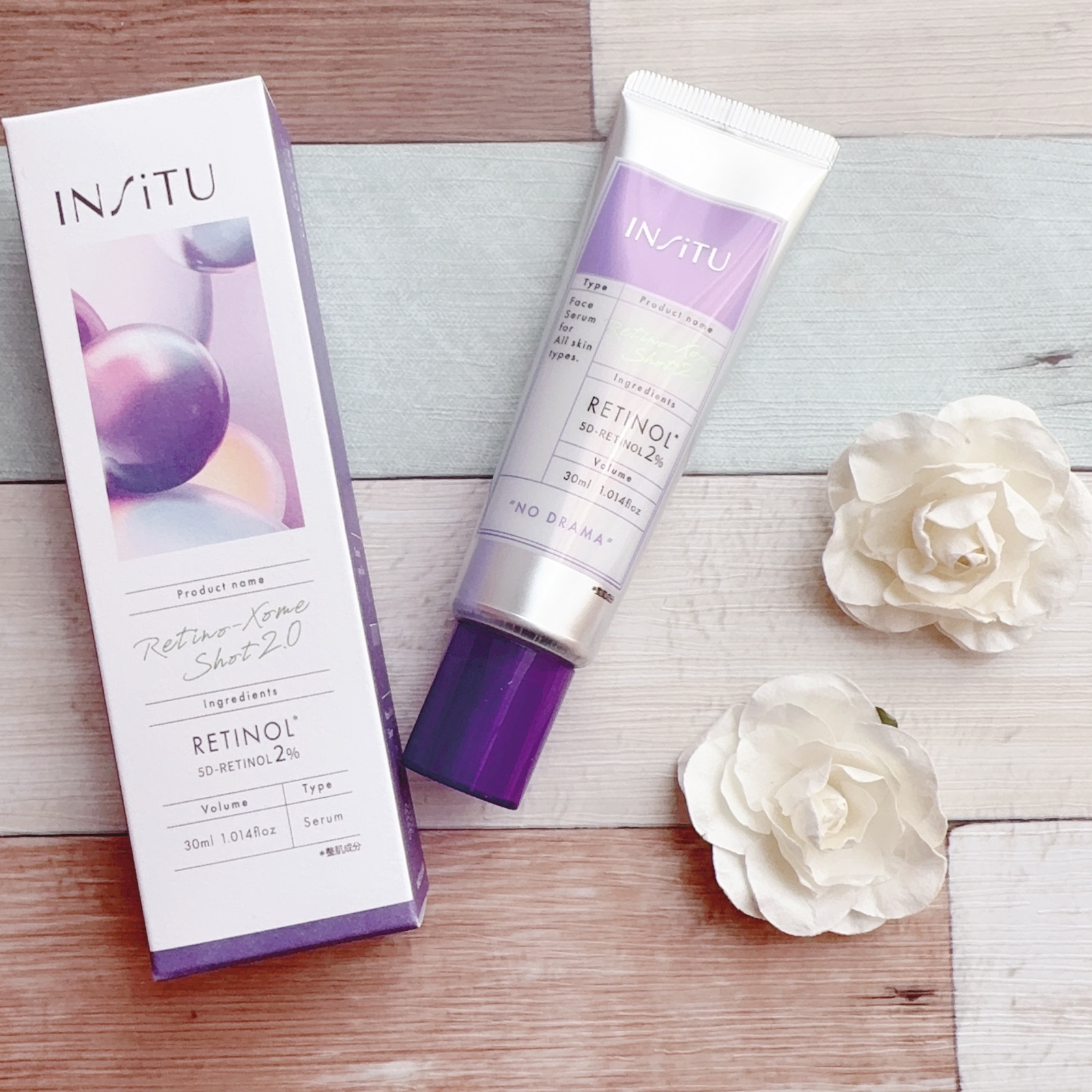 インシトゥ　レチノソームショット2.0［美容液］/INSiTU/美容液を使ったクチコミ（1枚目）