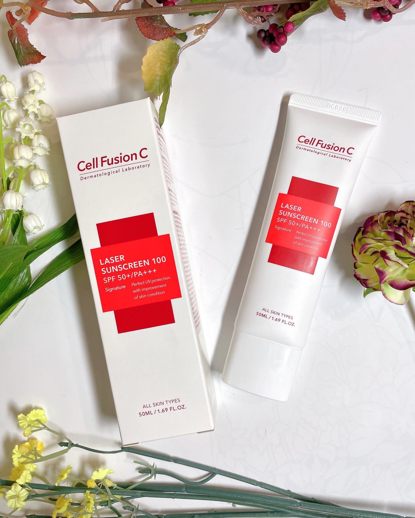 レーザーサンスクリーン 100/Cell Fusion C(セルフュージョンシー)/日焼け止めクリームを使ったクチコミ（1枚目）