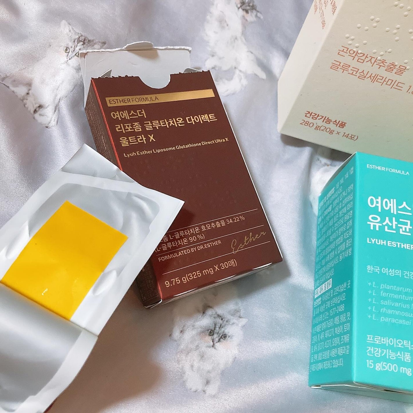 ヨエスターグルタチオンダイレクト5X/ESTHER FORMULA/美容サプリメントを使ったクチコミ(3枚目)