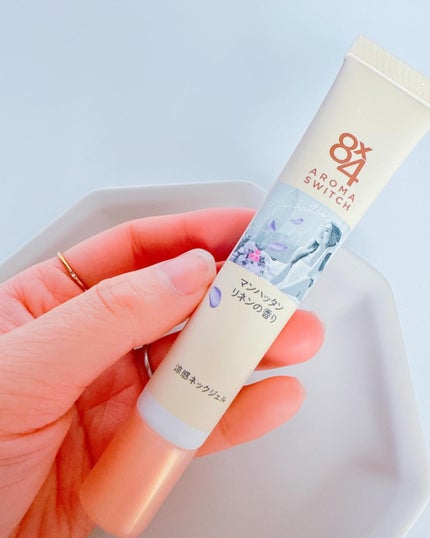 8x4 アロマスイッチ 涼感ネックジェル マンハッタンリネンの香り/8x4/デオドラント・制汗剤を使ったクチコミ(2枚目)