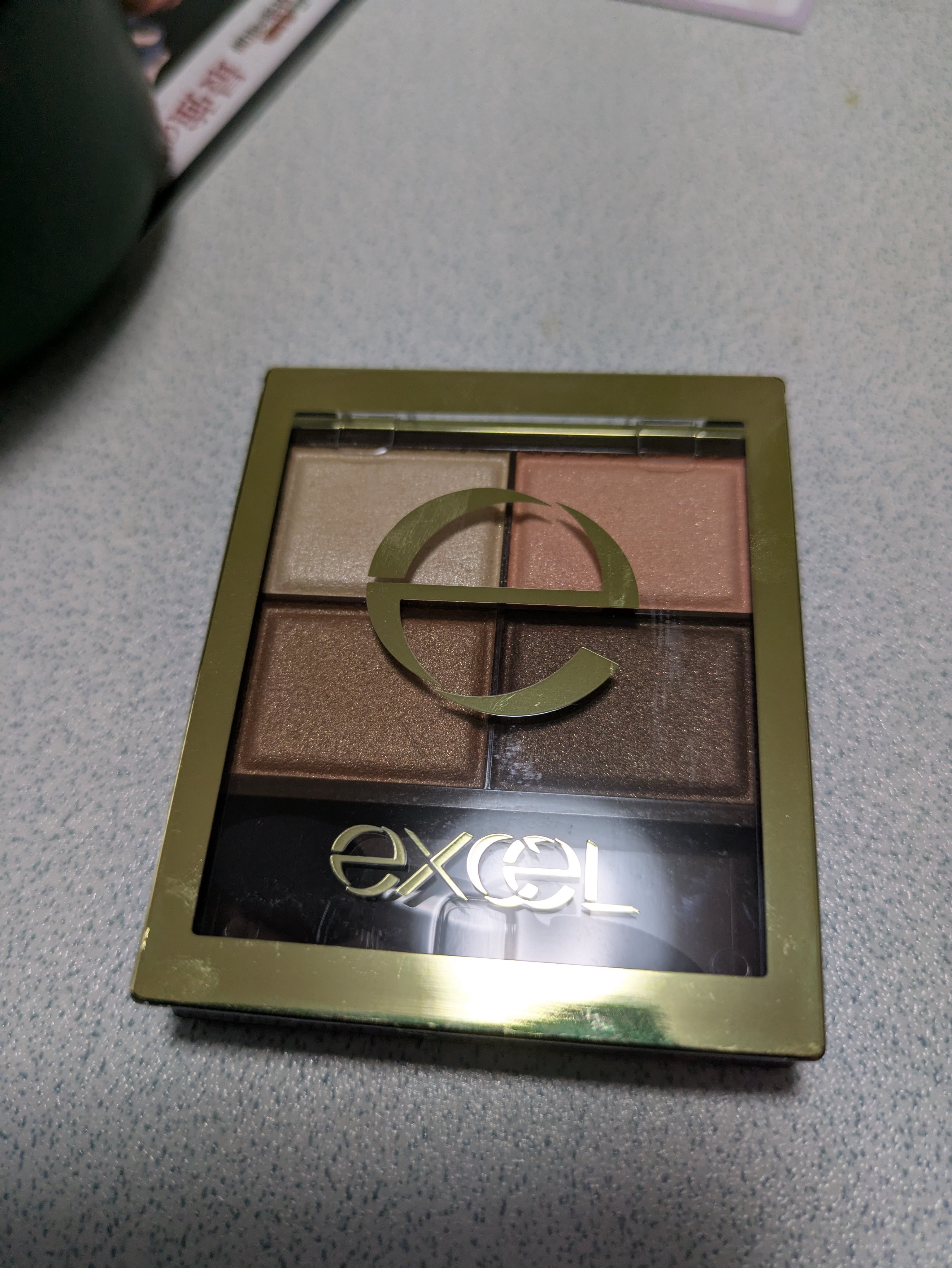 スキニーリッチシャドウ SR05 ウォームブラウン/excel/アイシャドウパレットを使ったクチコミ（1枚目）