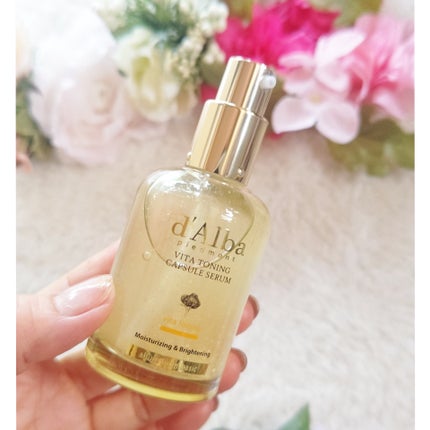 ビタトーニングカプセルセラム/ダルバ/美容液を使ったクチコミ(2枚目)