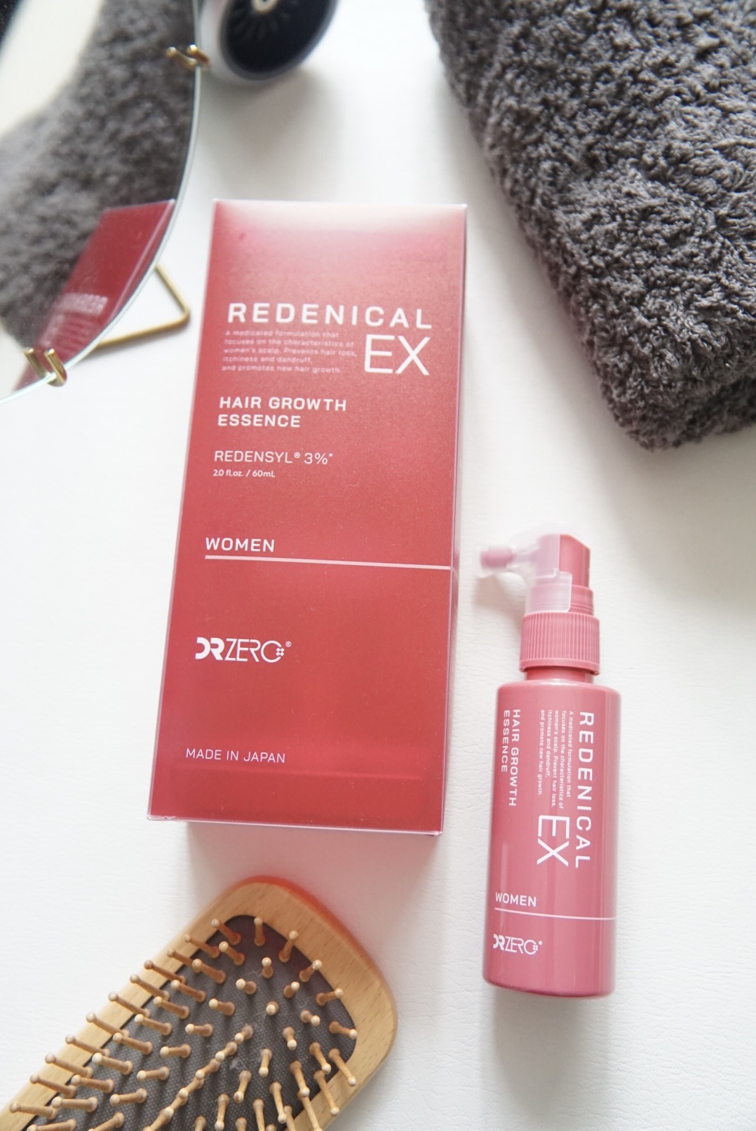 リデニカルEX ヘアグロースエッセンス 女性用/DRZERO/頭皮ローションを使ったクチコミ（2枚目）