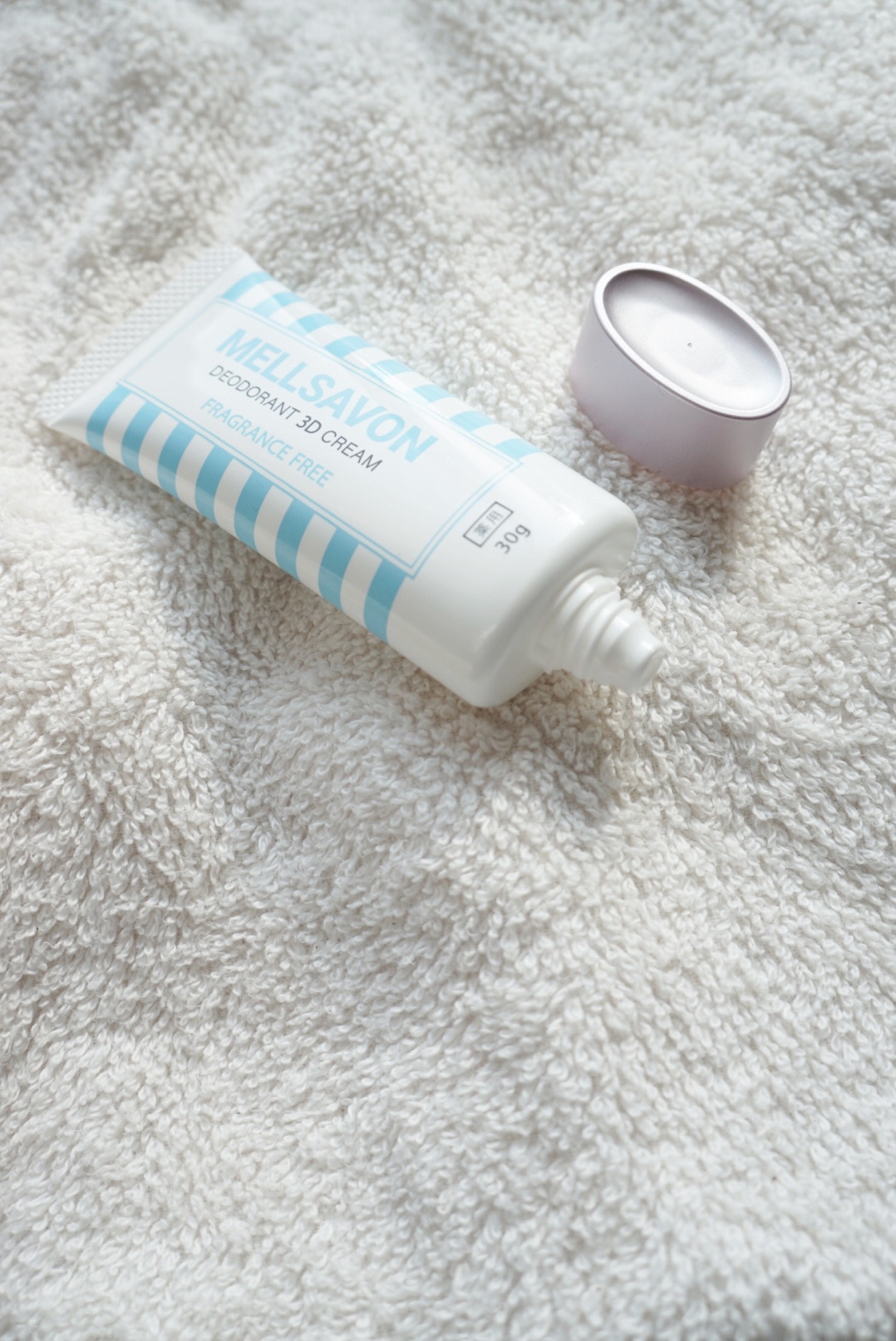 メルサボン　薬用デオドラント３Dクリーム　足用/Mellsavon/デオドラント・制汗剤を使ったクチコミ（2枚目）