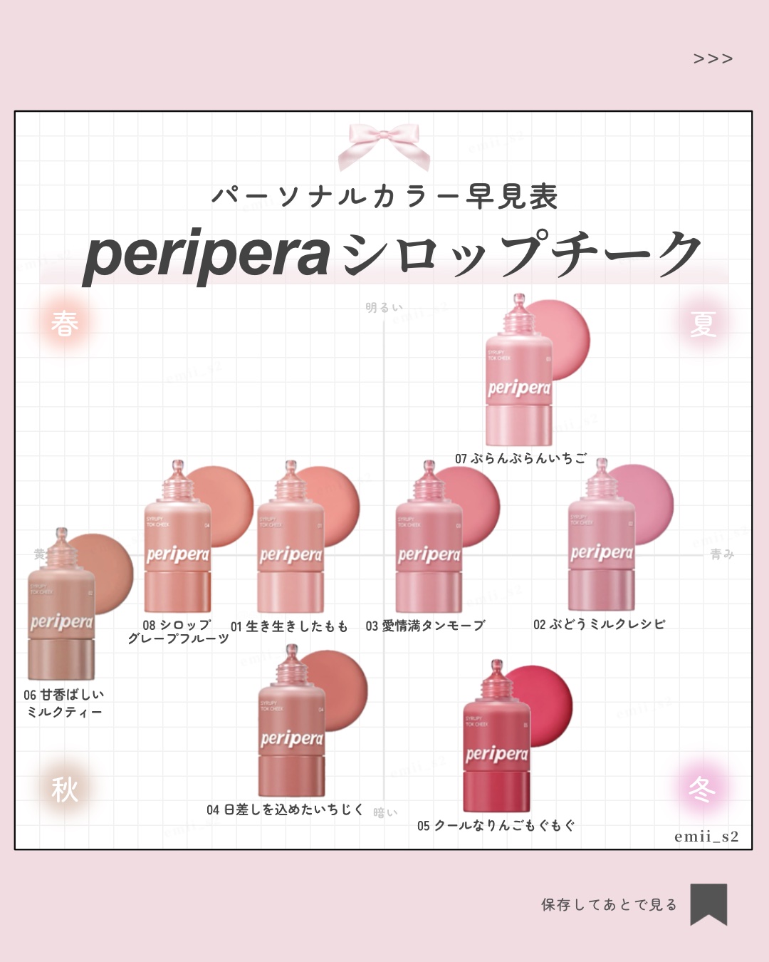 ペリペラ シロッピー トック チーク/PERIPERA/リキッドチークを使ったクチコミ（1枚目）
