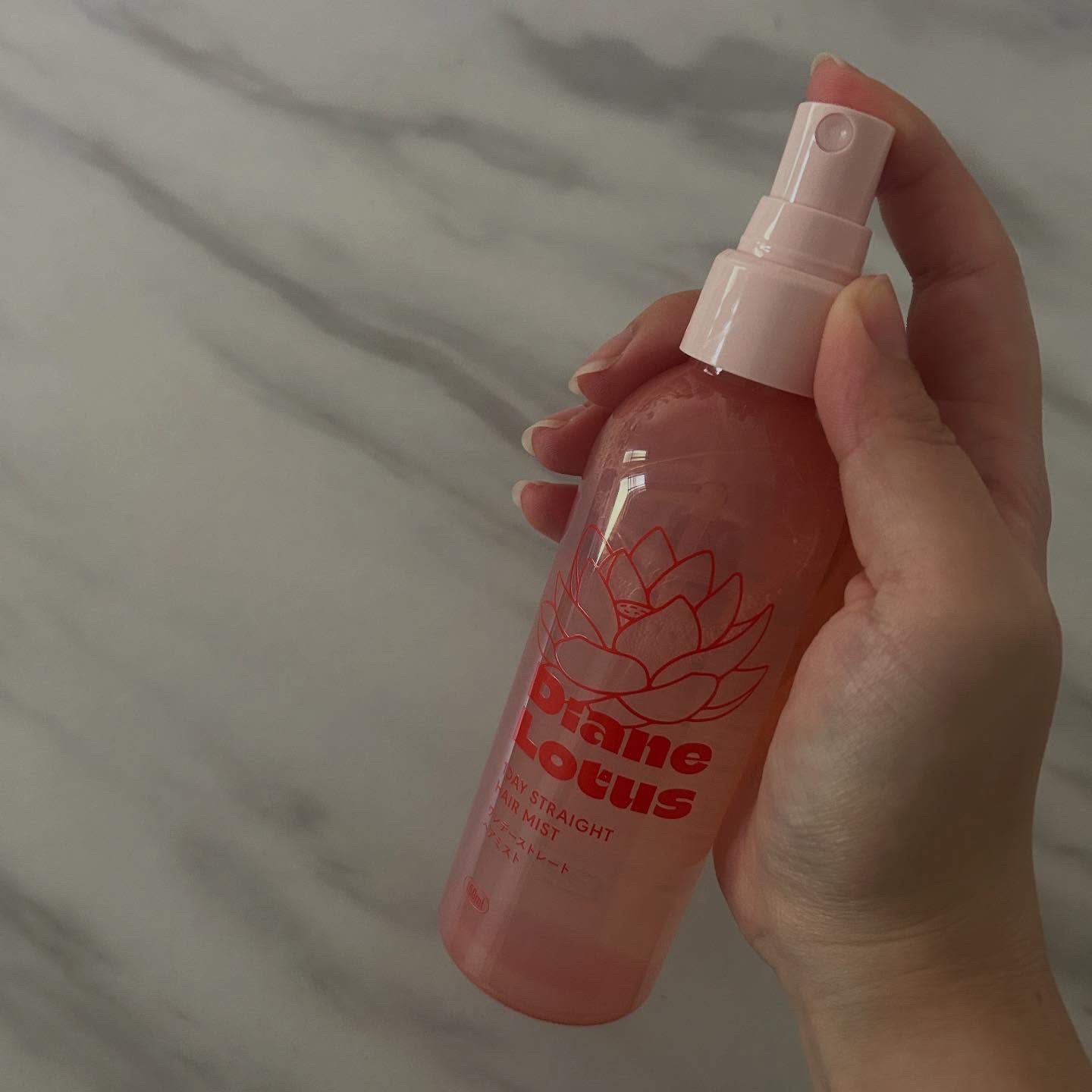 ロータス ワンデーストレート ヘアミスト ティー＆シトラスの香り/ダイアン/ヘアミストを使ったクチコミ（2枚目）