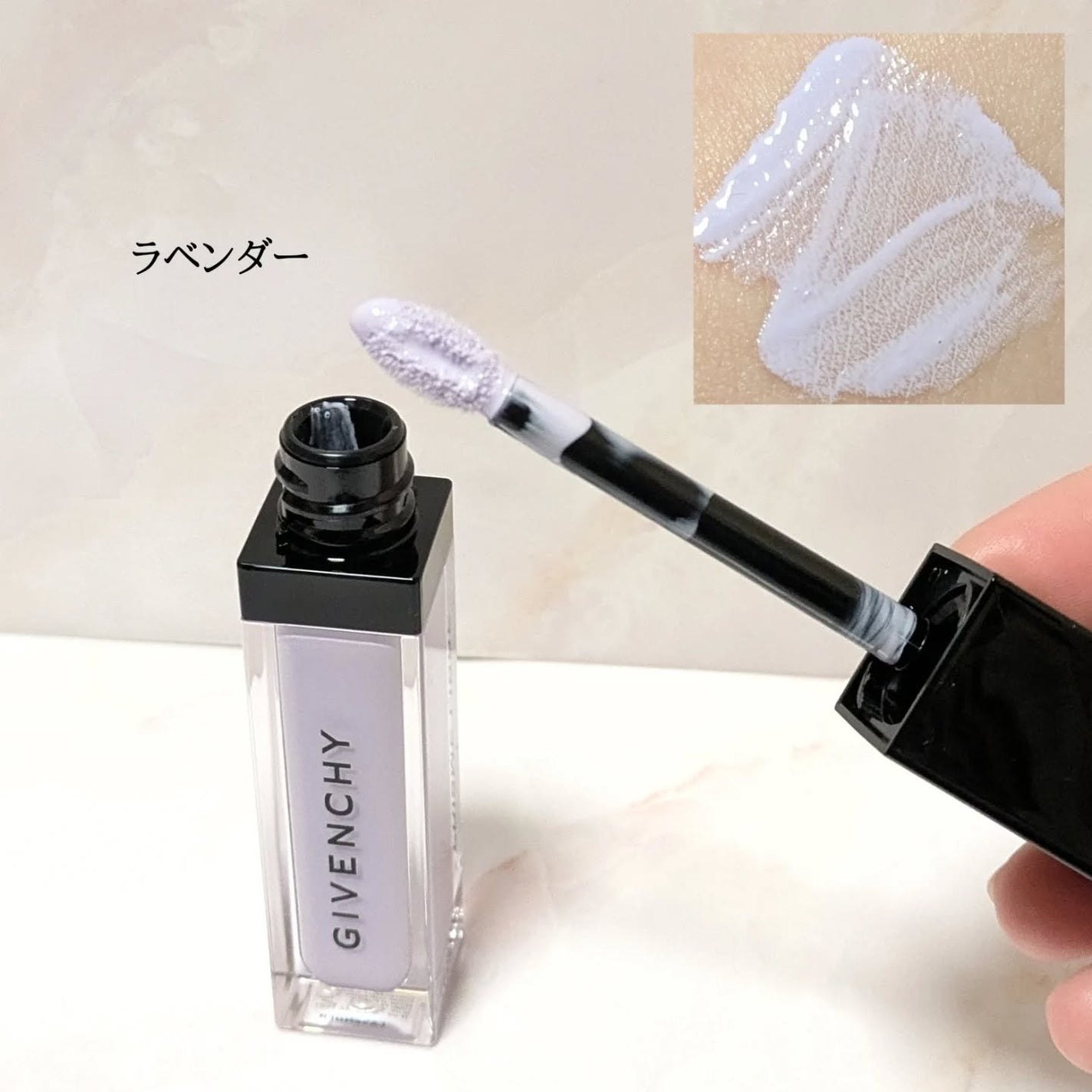 プリズム・リーブル・スキンケアリング・コレクター/GIVENCHY/化粧下地を使ったクチコミ(2枚目)