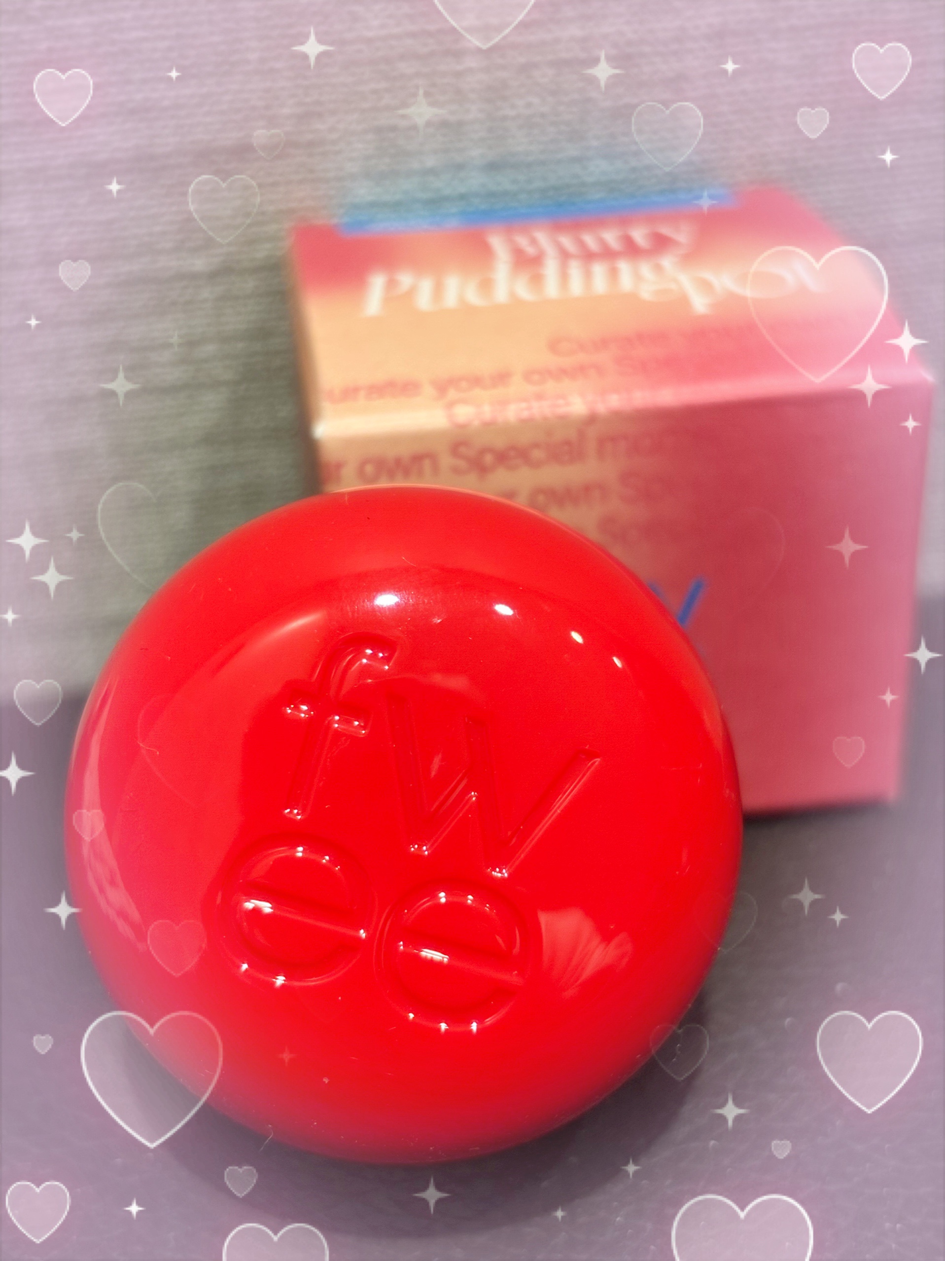 リップアンドチーク ブラーリープリンポット RD02 ミュール/fwee/口紅を使ったクチコミ（1枚目）