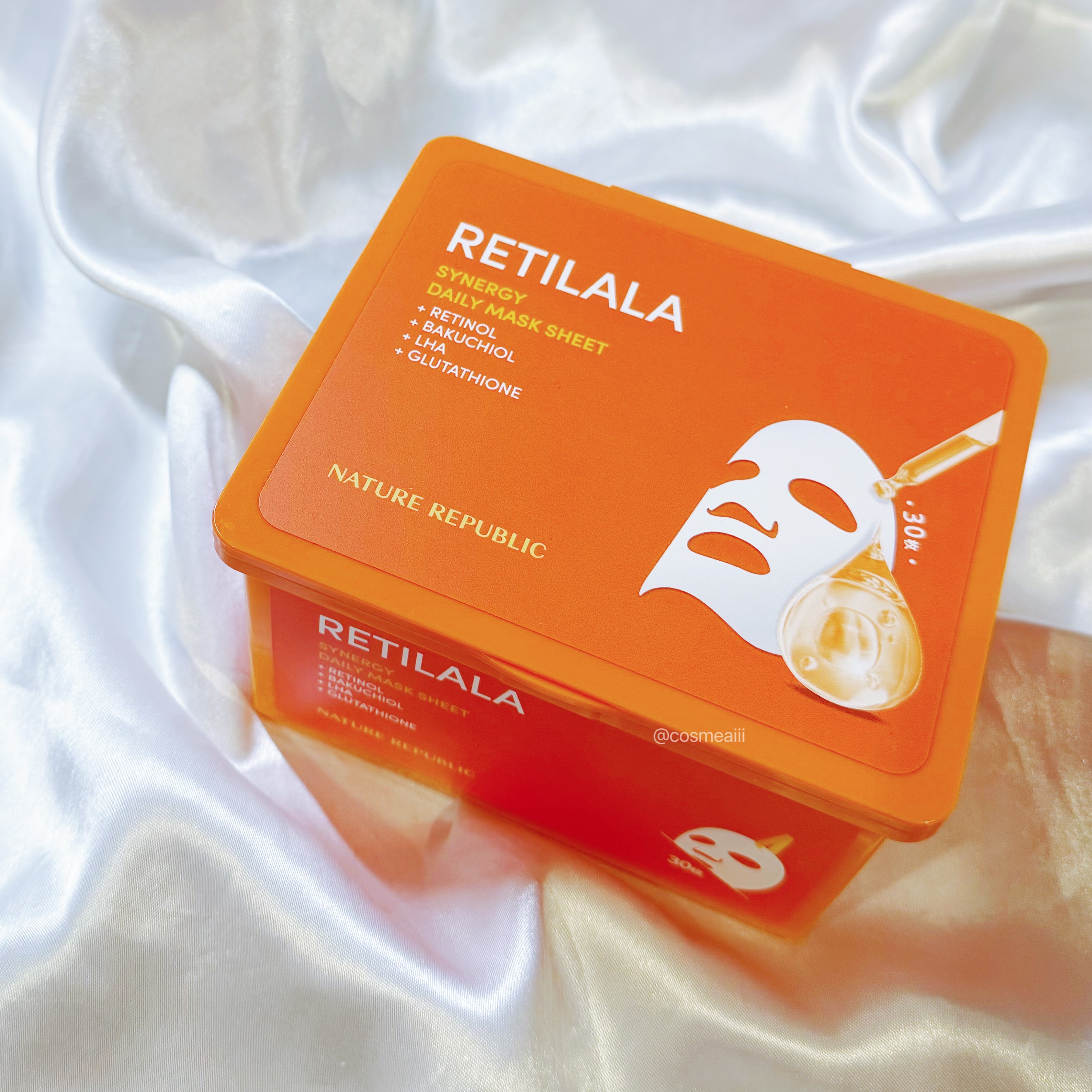 レチララ デイリーシートマスク/ネイチャーリパブリック/シートマスク・パックを使ったクチコミ（2枚目）