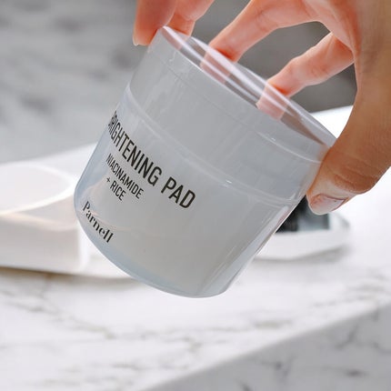 ナイアシンアミド ライス ブライトニング パッド/parnell/トナーパッドを使ったクチコミ(5枚目)