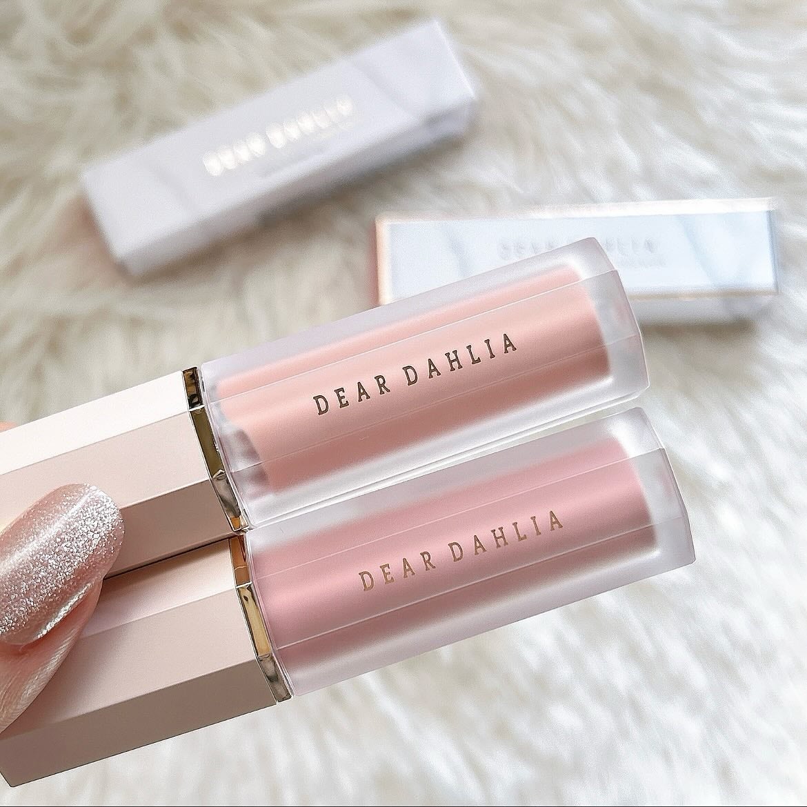 ペタルドロップリキッドブラッシャー/DEAR DAHLIA/リキッドチークを使ったクチコミ(2枚目)