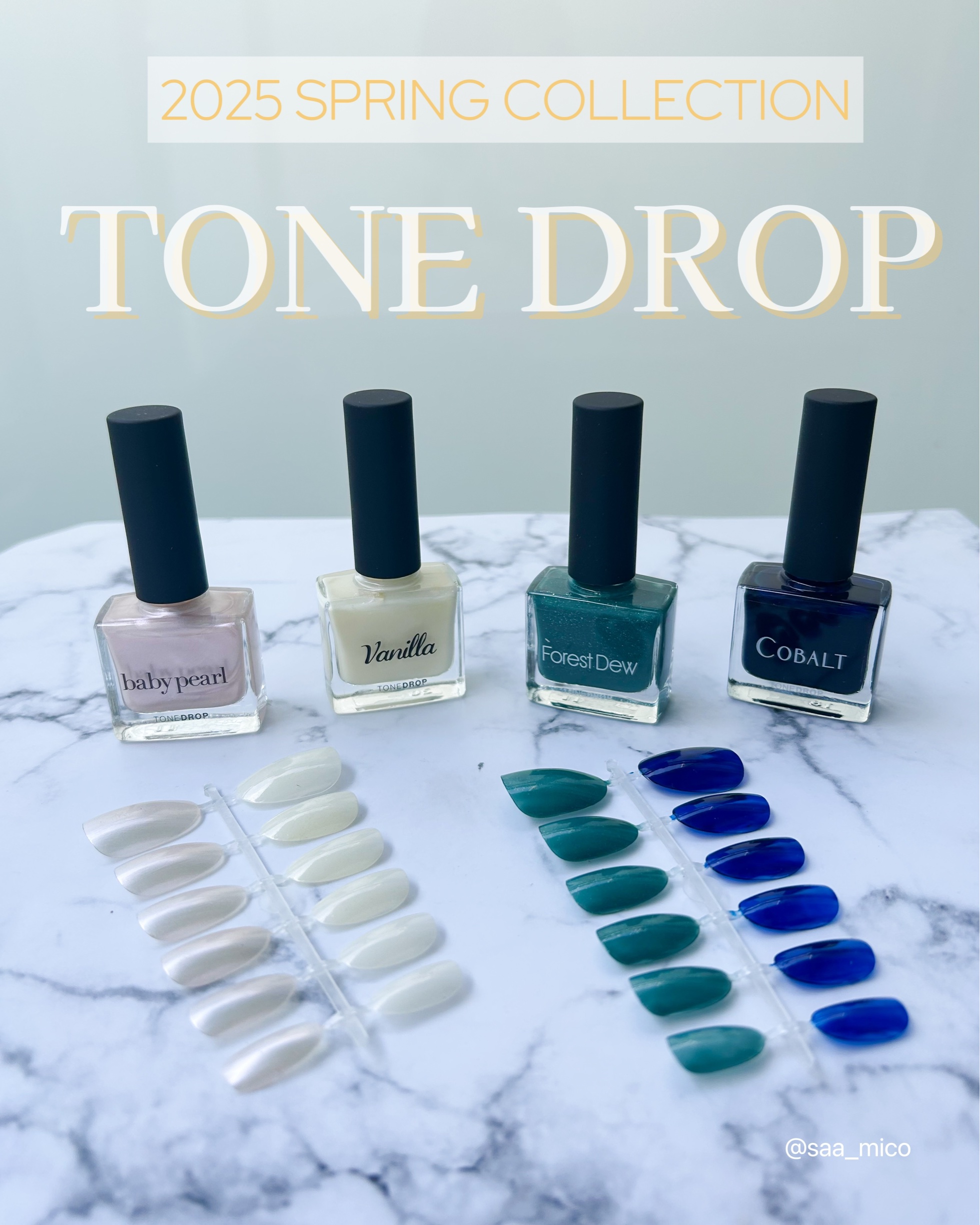 TONE DROP ネイルポリッシュ/D-UP/マニキュアを使ったクチコミ（1枚目）