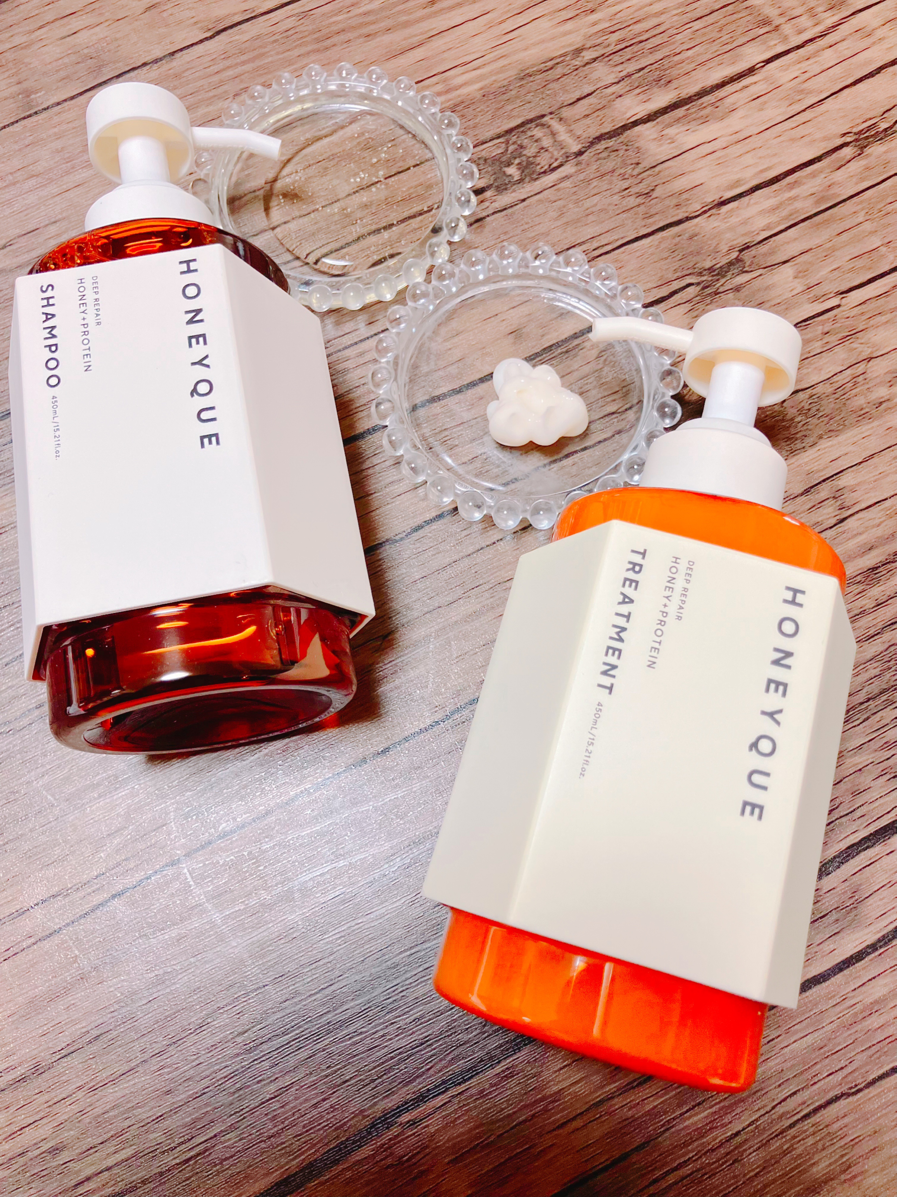 ディープリペア シャンプー モイスト／ヘアトリートメント モイスト/ハニーク/市販シャンプーを使ったクチコミ（2枚目）