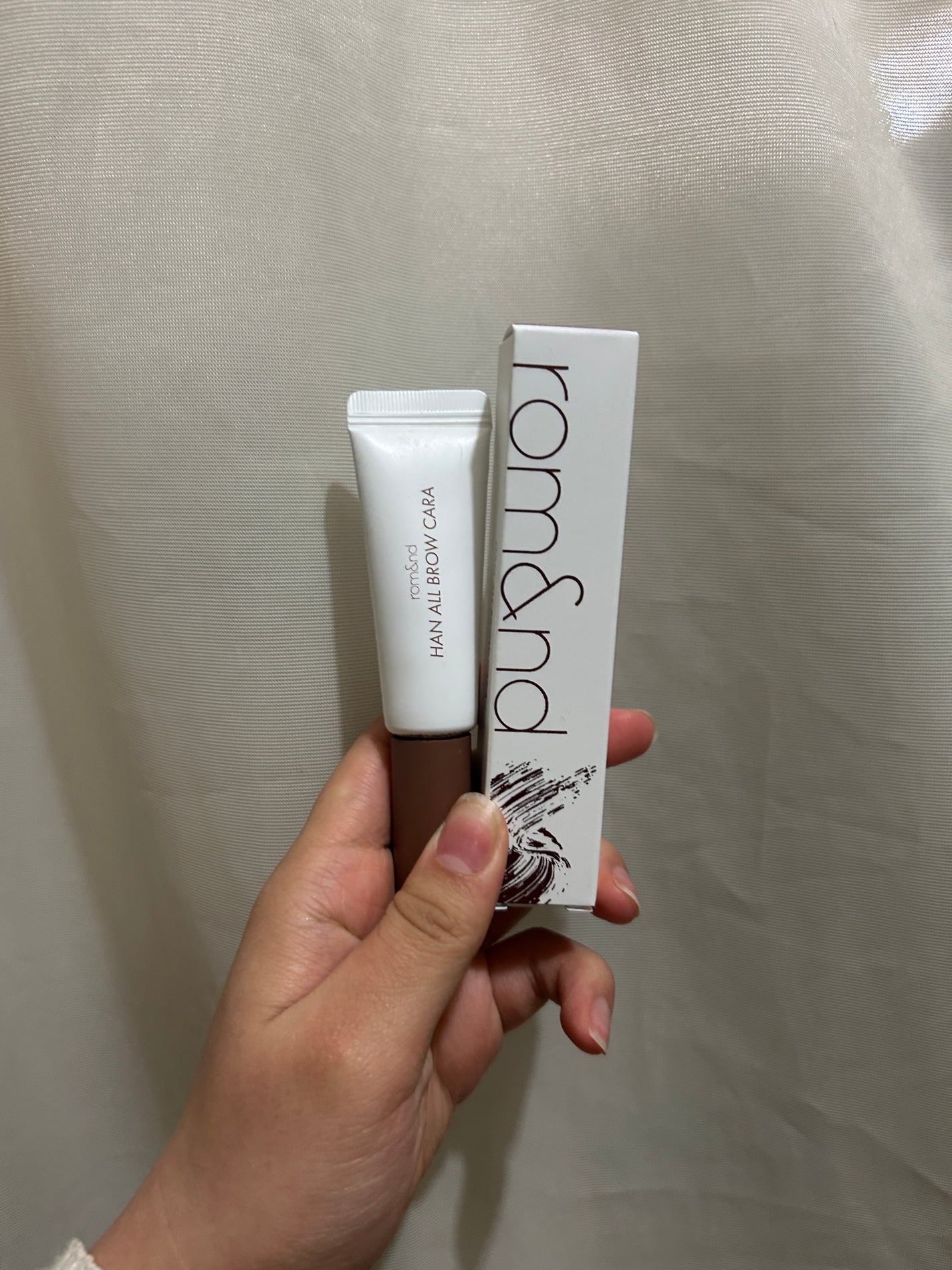 ハンオールブロウカラ/rom&nd/眉マスカラを使ったクチコミ(1枚目)