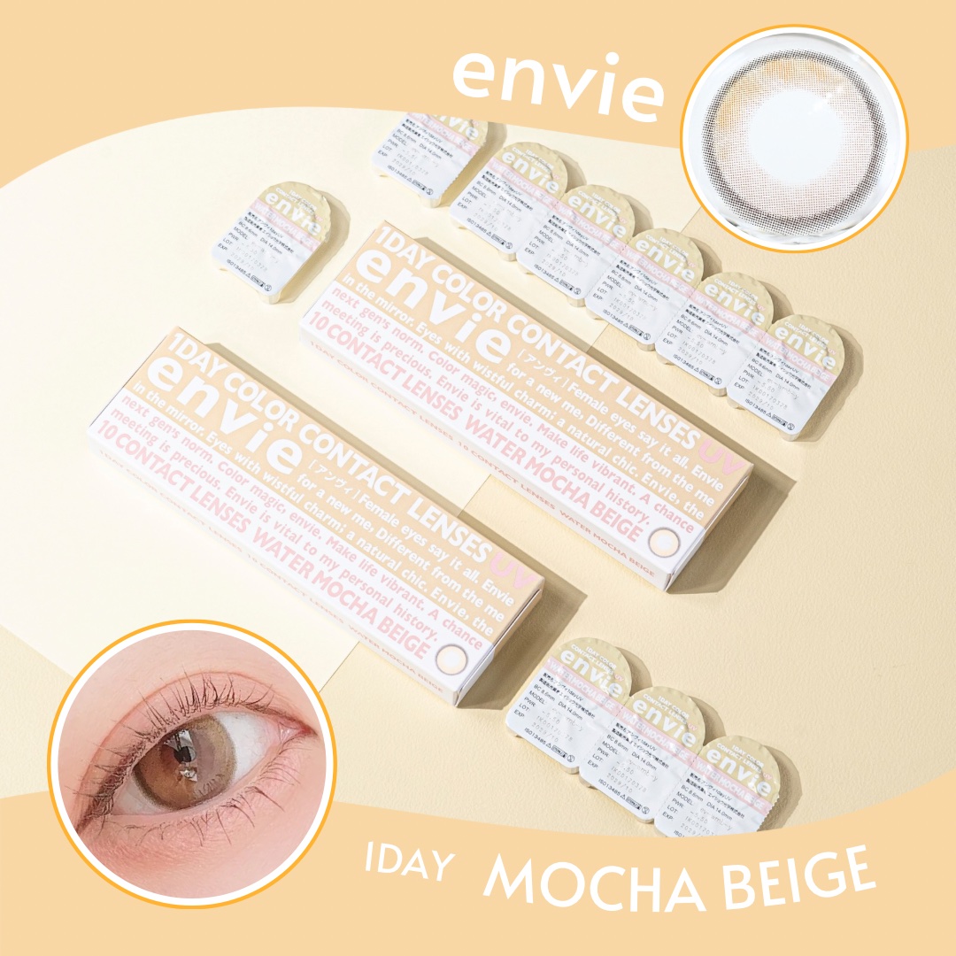 envie 1day/envie/ワンデー（１DAY）カラコンを使ったクチコミ（1枚目）