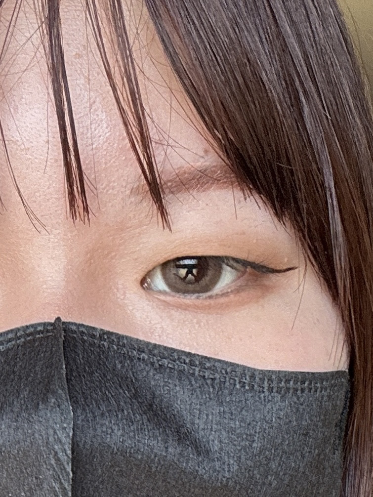 イロミッケ カラーリキッドアイライナー 07 ダークブラウン(Dark Brown)/iromikke/リキッドアイライナーを使ったクチコミ（2枚目）