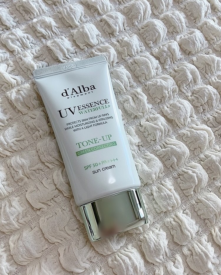 クリーンティーツリーリポソームトーンアップサンクリーム（グリーン）/ダルバ/日焼け止めクリームを使ったクチコミ（2枚目）