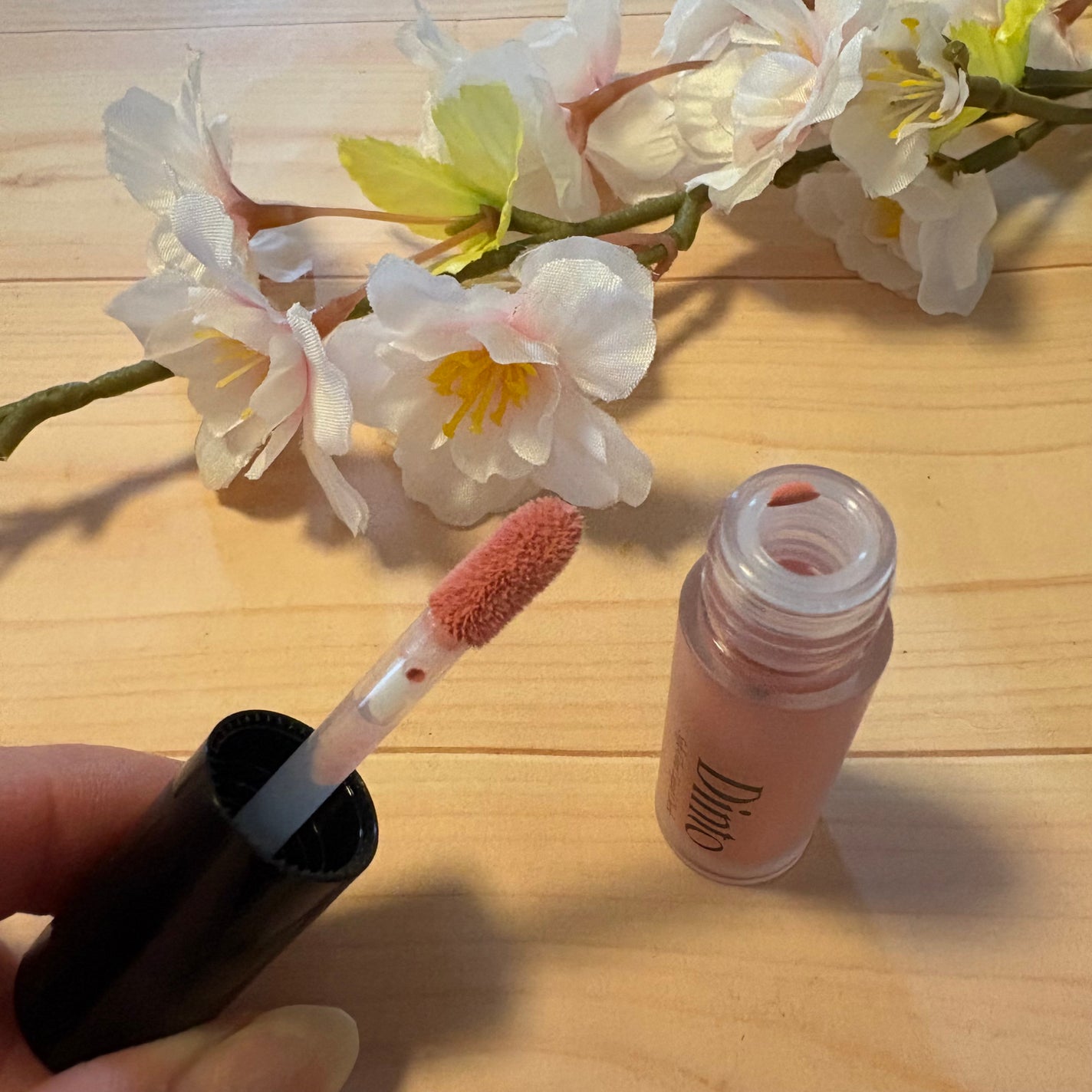 ソフトグローリキッドチーク/Dinto/リキッドチークを使ったクチコミ(6枚目)