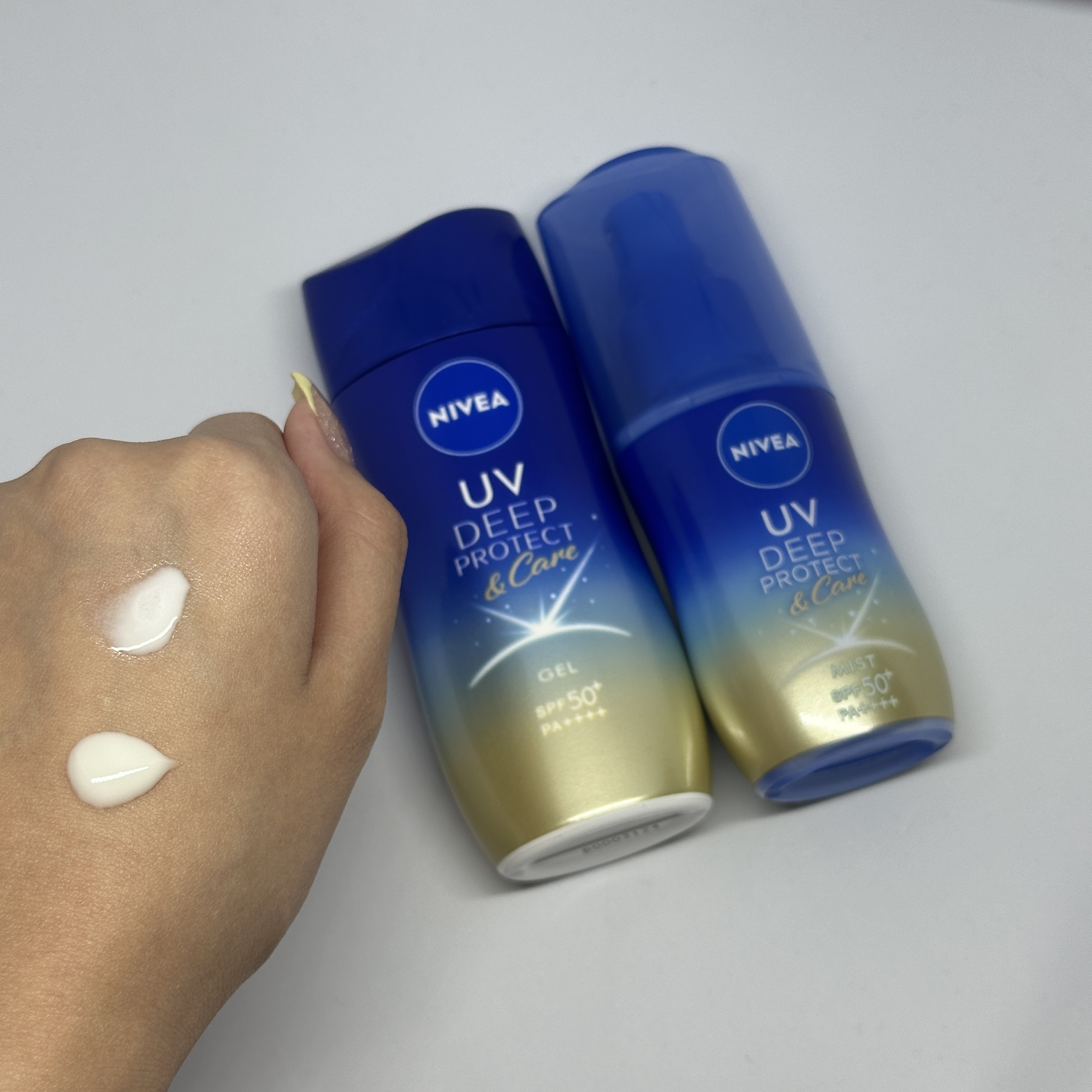 ニベアUV ディープ プロテクト＆ケア ジェル/ニベア/日焼け止めジェルを使ったクチコミ（2枚目）