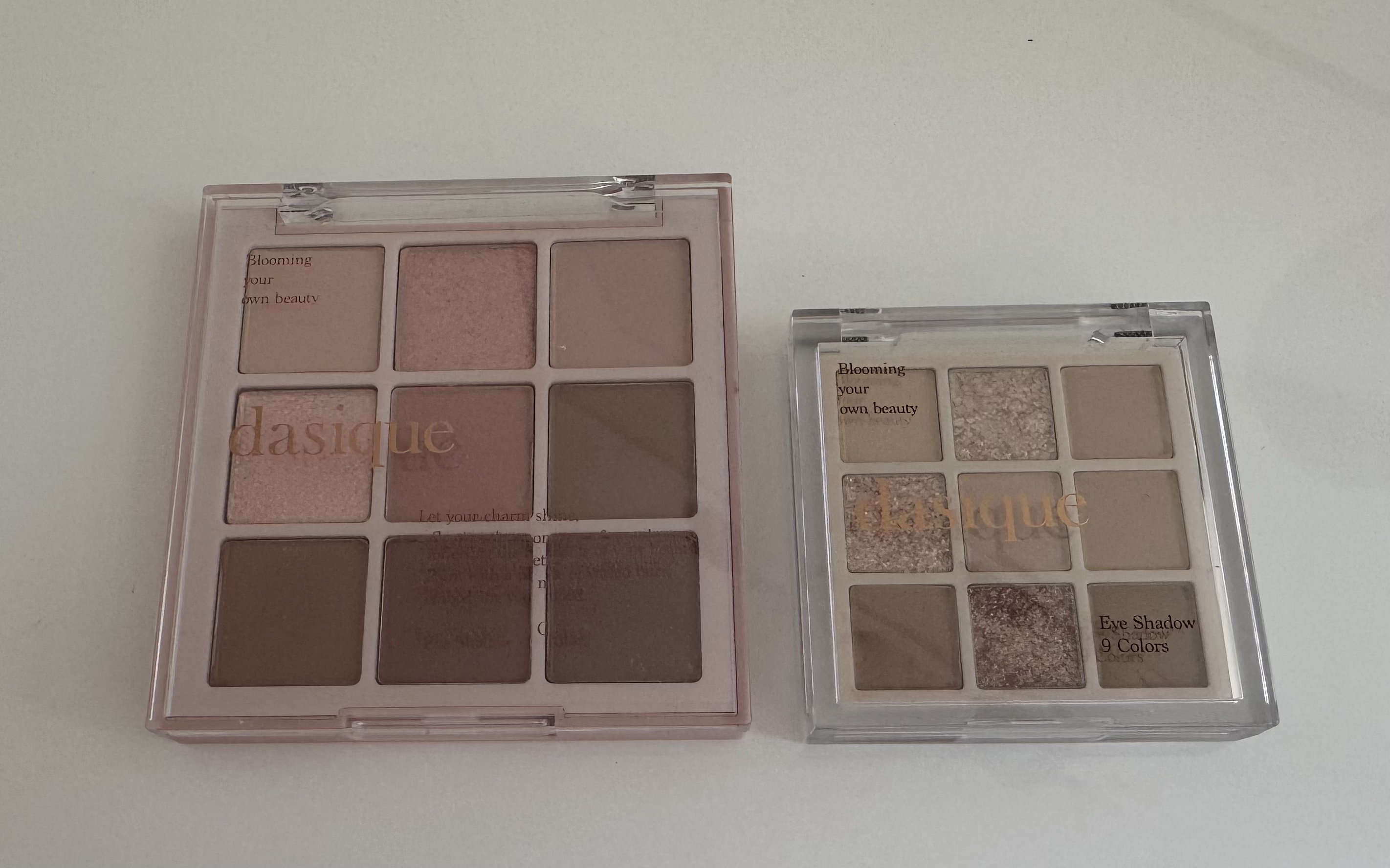 ミニシャドウパレット ミルクラテ/dasique/アイシャドウパレットを使ったクチコミ（2枚目）