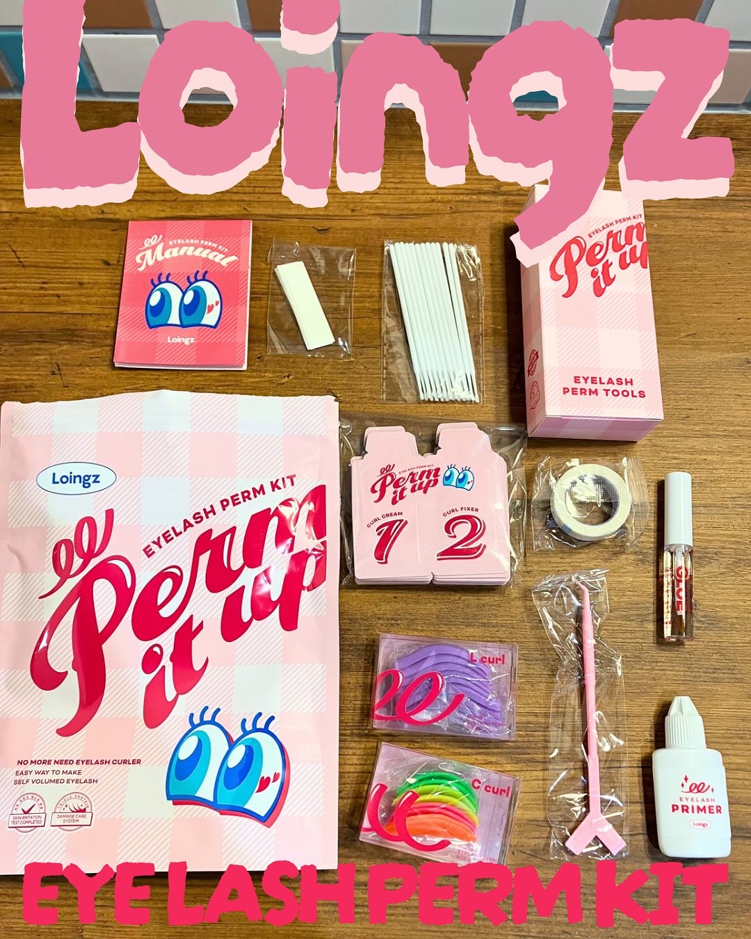 ⁡パーマイットアップアイラッシュパーマキット/Loingz/その他キットセットを使ったクチコミ（1枚目）