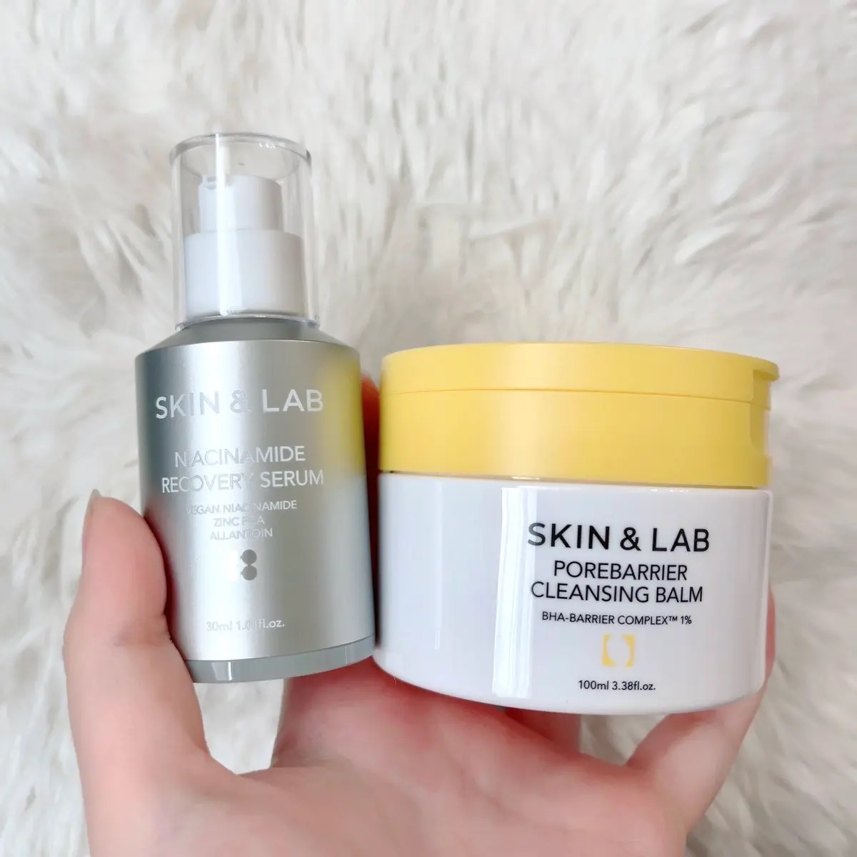 ヴィーガンナイアシンアミドリカバリーセラム/SKIN&LAB/美容液を使ったクチコミ（1枚目）