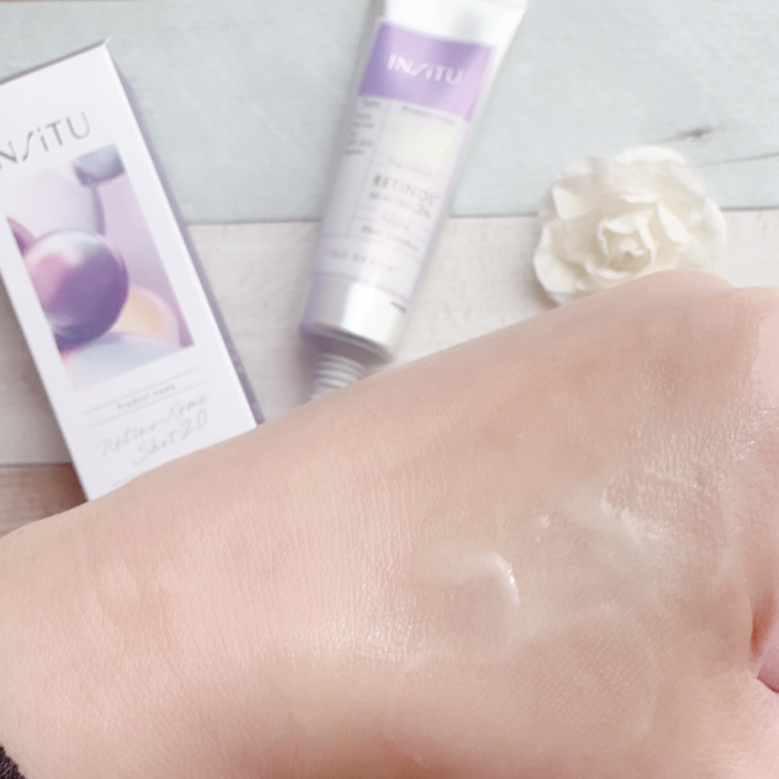 インシトゥ　レチノソームショット2.0［美容液］/INSiTU/美容液を使ったクチコミ（3枚目）