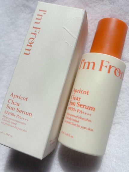 アプリコットクリアサンセラム/I'm from/日焼け止めローションを使ったクチコミ(5枚目)