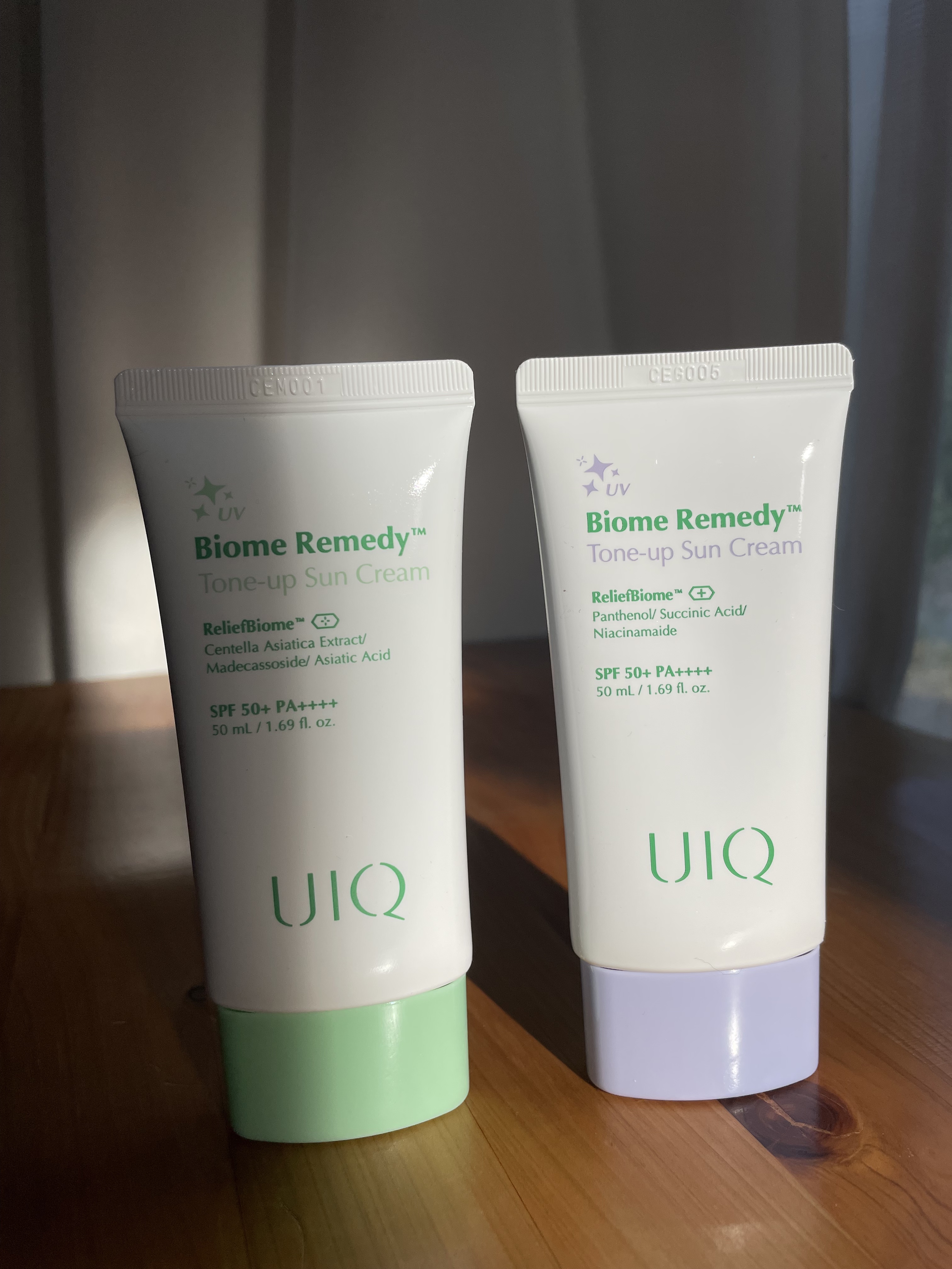 バイオームレメディパープルトーンアップUVクリーム/UIQ/日焼け止めクリームを使ったクチコミ（1枚目）