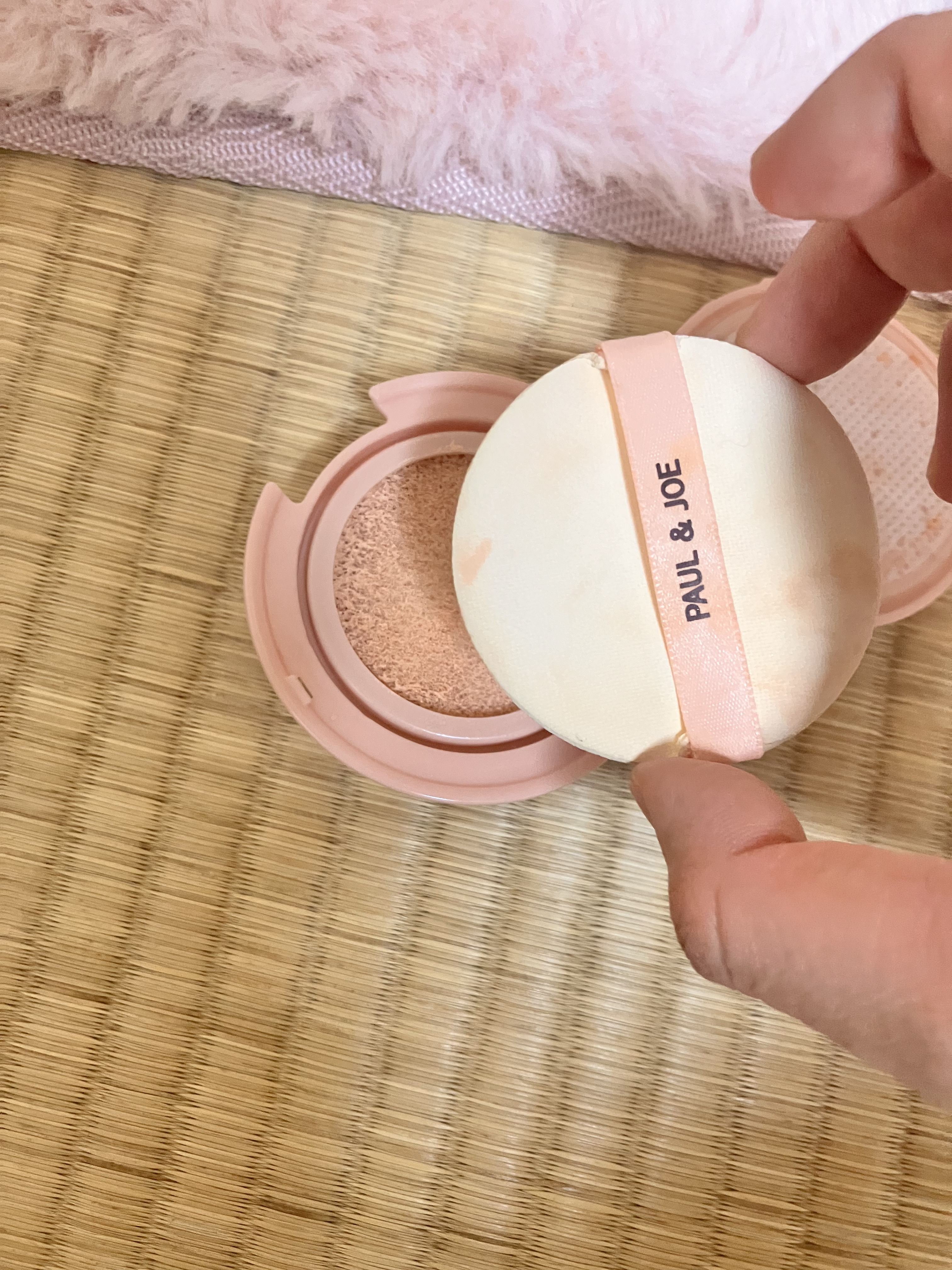 シースルー ヴェール コンパクト 01 肌の色をトーンアップして透明感を与えるライトカラー/PAUL & JOE BEAUTE/ファンデーションを使ったクチコミ（1枚目）