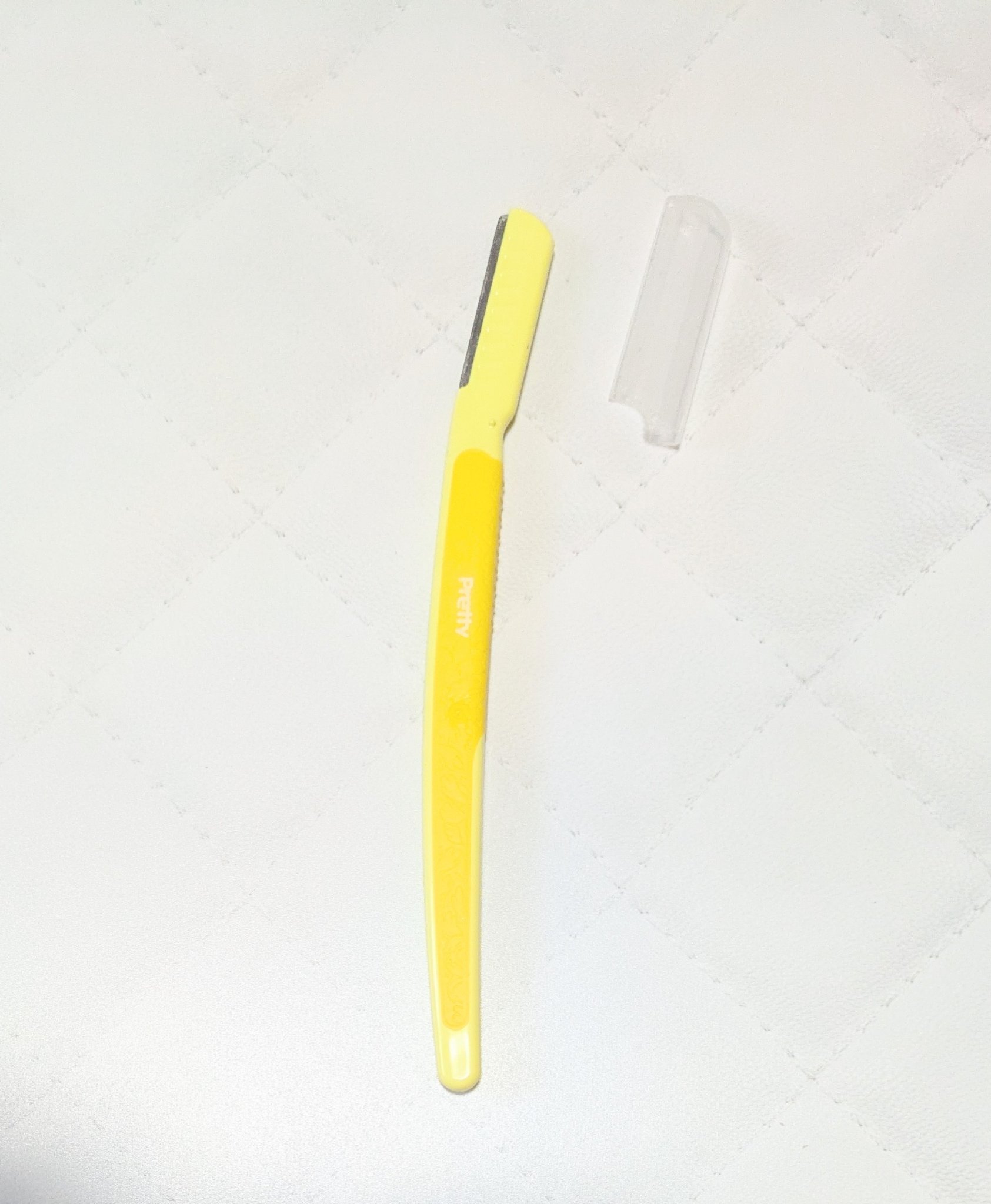 プリティー 敏感肌用フェイスL 3本入/貝印/シェーバーを使ったクチコミ（2枚目）