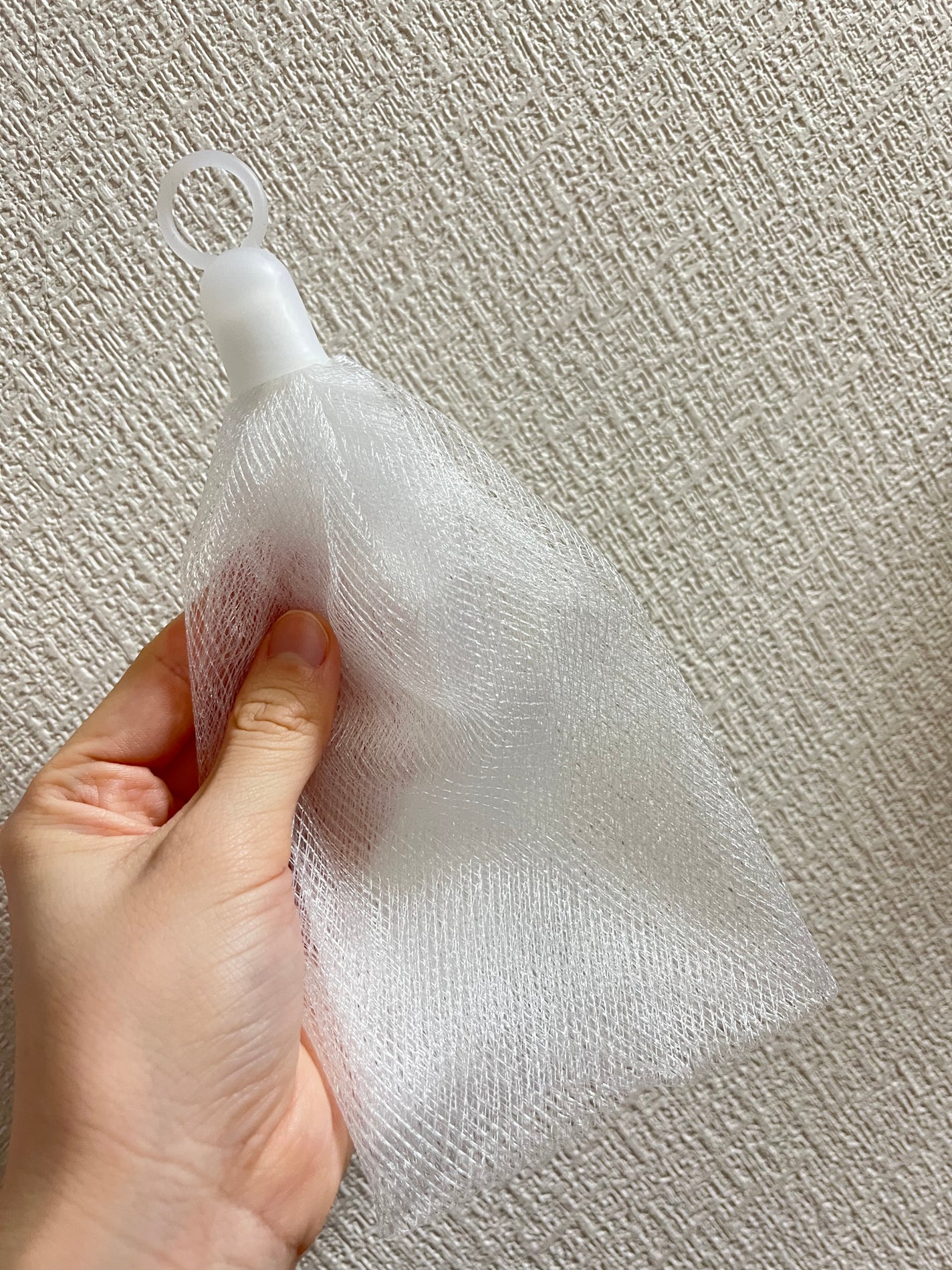 洗顔用泡立てネット/無印良品/その他スキンケアグッズを使ったクチコミ(2枚目)