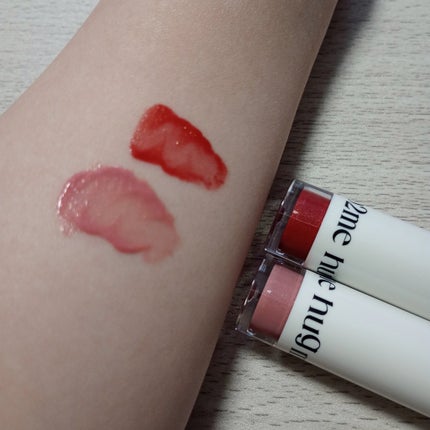 アップトゥーミー ハグマイリップ カラーロックプランパー 006 サニーパッション/up2me/リッププランパーを使ったクチコミ(3枚目)