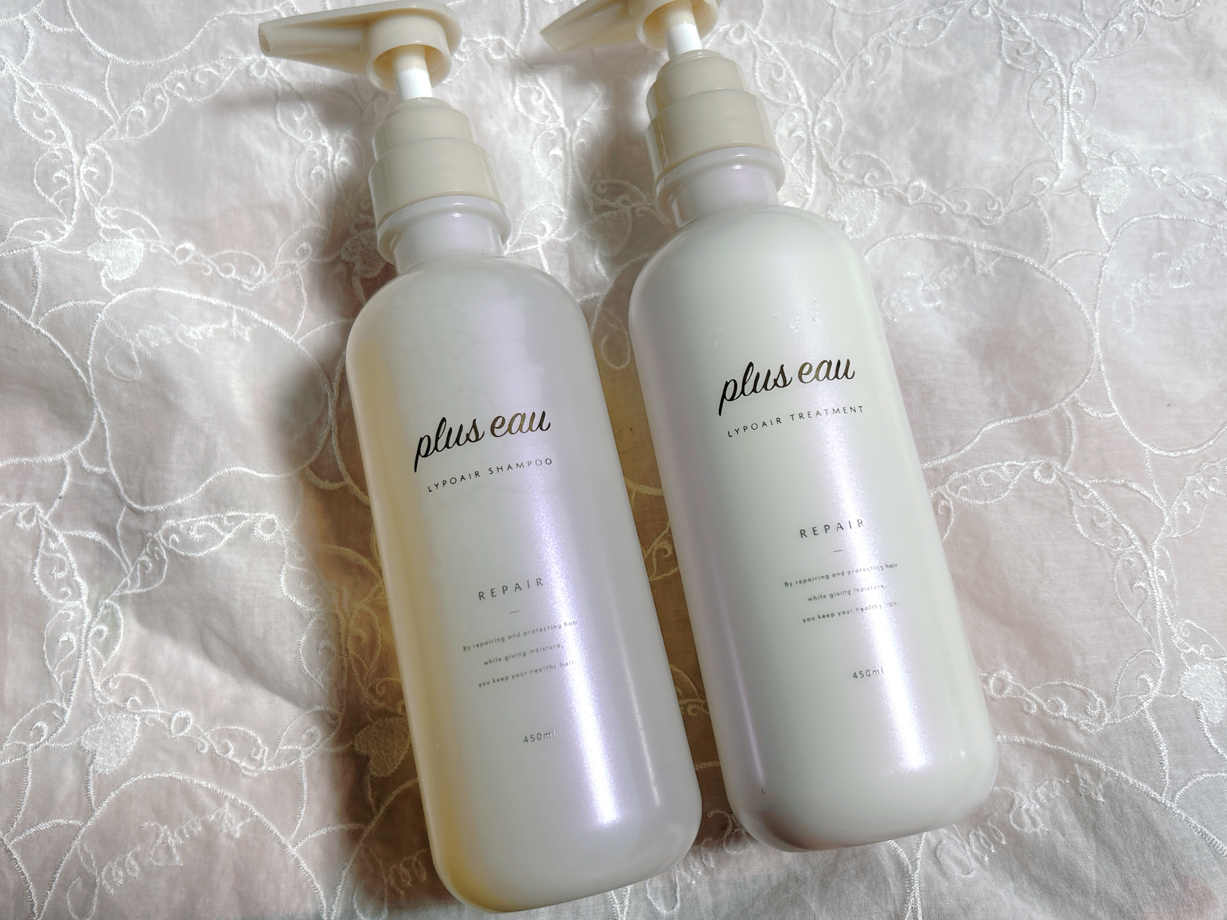 リポアシャンプー/リポアトリートメント/plus eau/市販シャンプーを使ったクチコミ（1枚目）