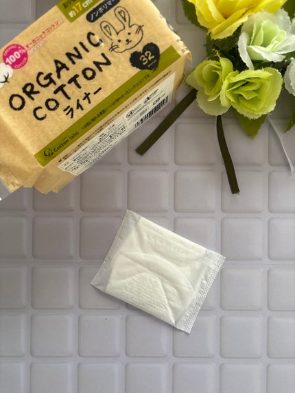オーガニックコットンライナー/コットン・ラボ/おりものシートを使ったクチコミ(3枚目)