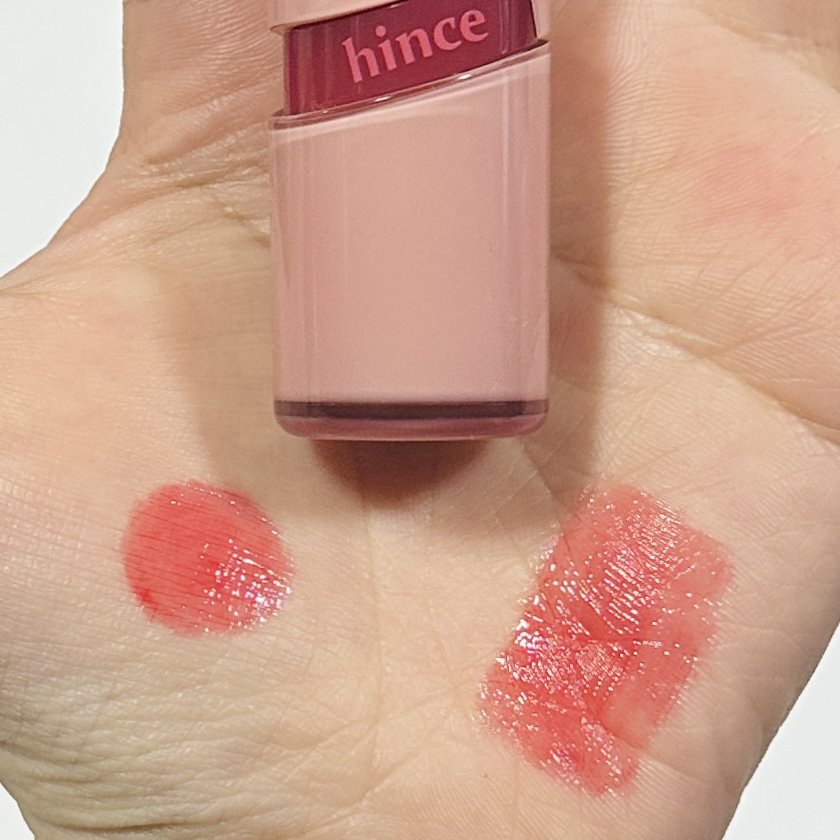 ロウグロウジェルティント R004 フィーバー/hince/リップティントを使ったクチコミ（2枚目）