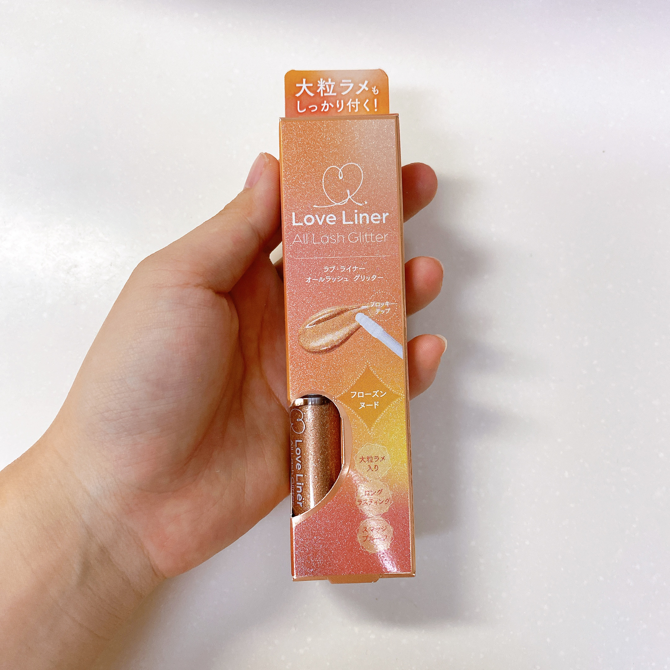 ラブ・ライナー オールラッシュ グリッター<アイメークアップ>/ラブ・ライナー/マスカラを使ったクチコミ（1枚目）