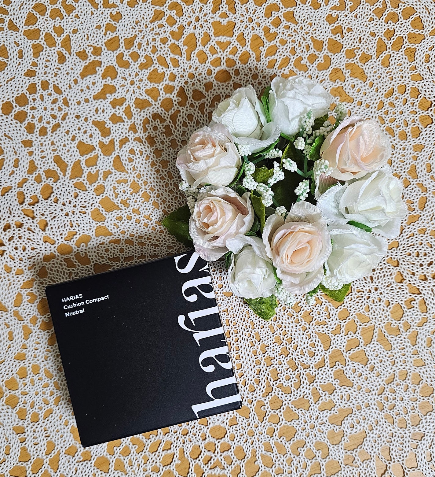 HARIAS 薬用クッションファンデーション/HARIAS/クッションファンデーションを使ったクチコミ(1枚目)