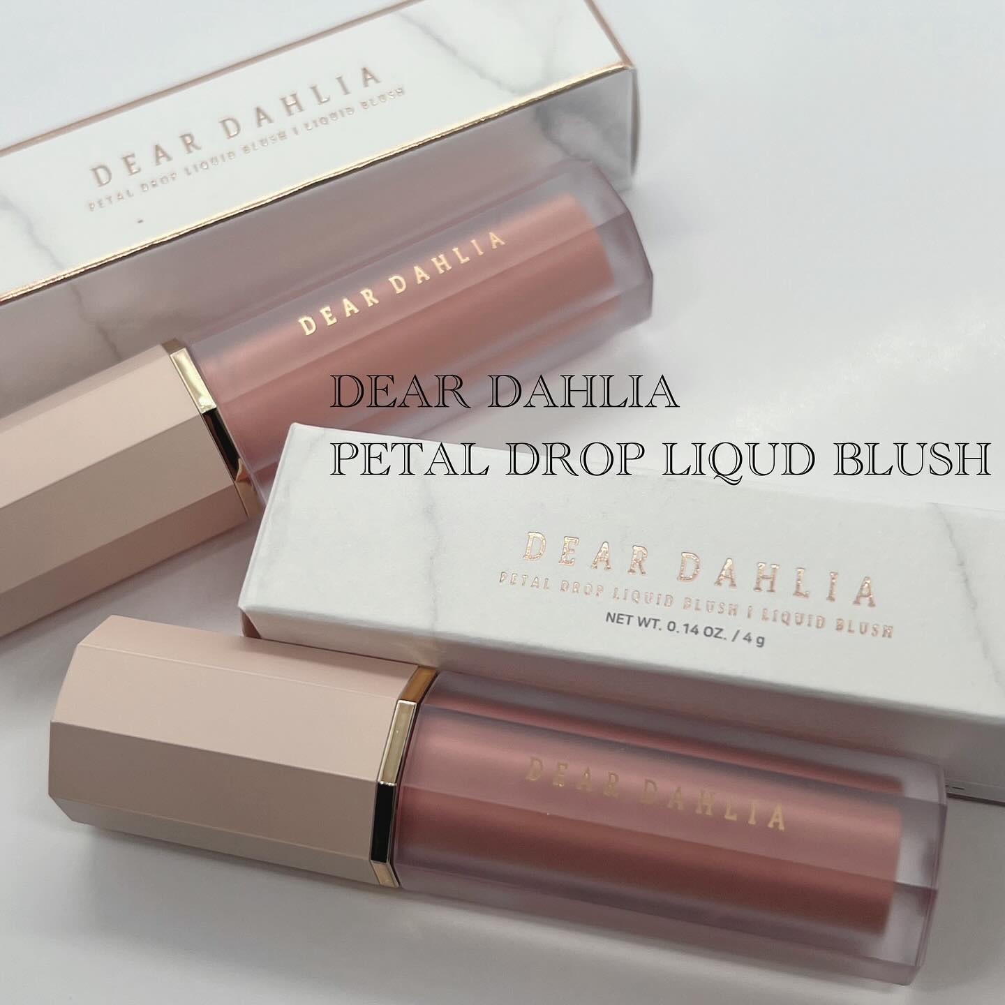 ペタルドロップリキッドブラッシャー/DEAR DAHLIA/リキッドチークを使ったクチコミ（1枚目）