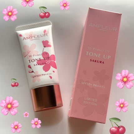 アンプルール WプロテクトUV トーンアップP/アンプルール/日焼け止めローションを使ったクチコミ(1枚目)