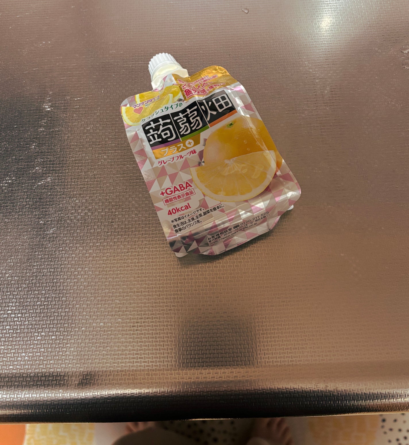 クラッシュタイプの蒟蒻畑プラス/マンナンフーズ/ゼリー飲料を使ったクチコミ(1枚目)