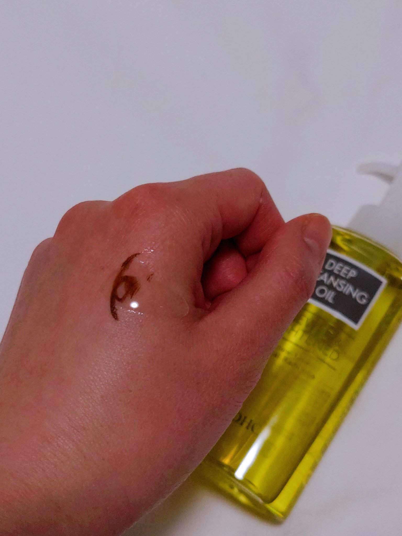 DHC 薬用ディープクレンジングオイル リニューブライト/DHC/オイルクレンジングを使ったクチコミ（3枚目）