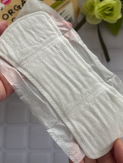 オーガニックコットンライナー/コットン・ラボ/おりものシートを使ったクチコミ(4枚目)