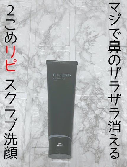 スクラビング マッド ウォッシュ/KANEBO/洗顔フォームを使ったクチコミ(1枚目)