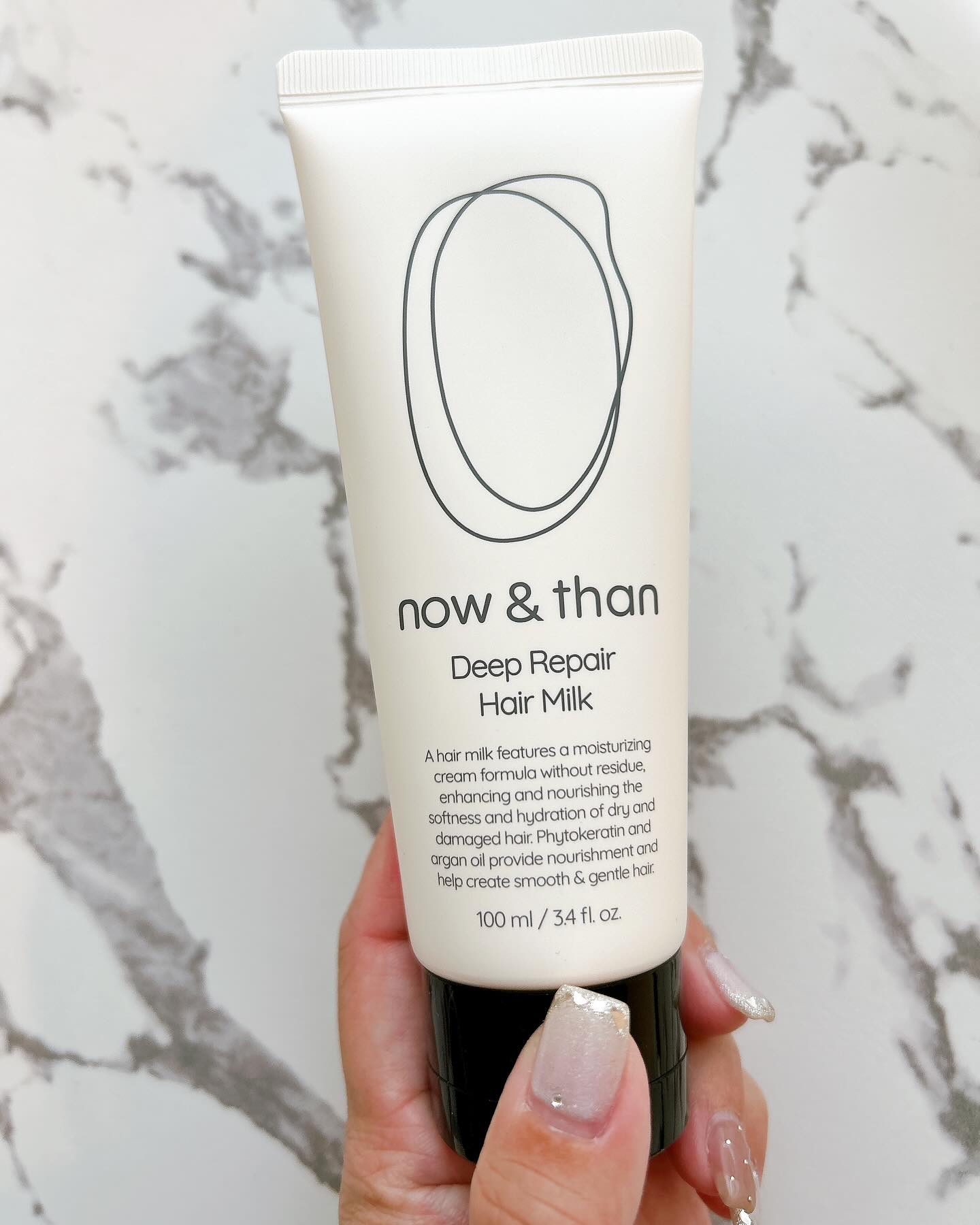 ディープリペアヘアミルク/now & than（ナウアンドダン）/ヘアミルクを使ったクチコミ（2枚目）